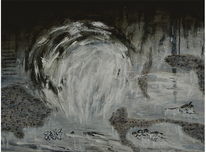  2018 oil on canvas 18”x24” $1,200 