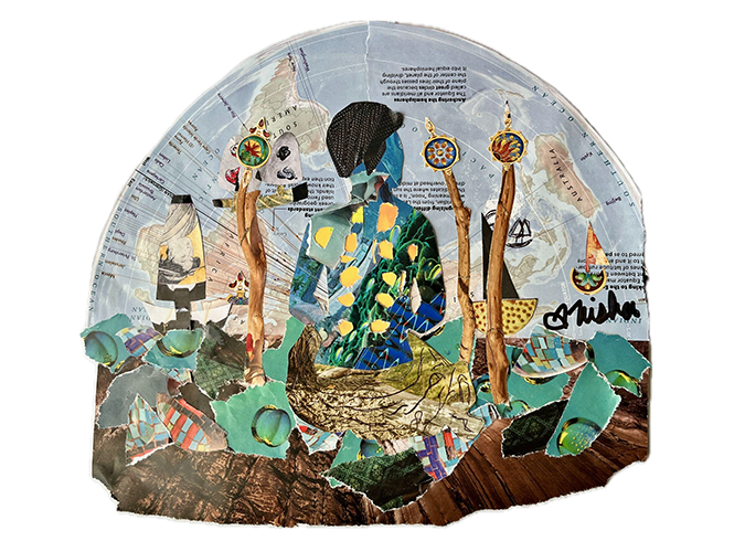 5. Sketching a Vision: Three of Wands (Work in Progress)