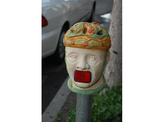 18. Reflector Head, (restoring bike parking)