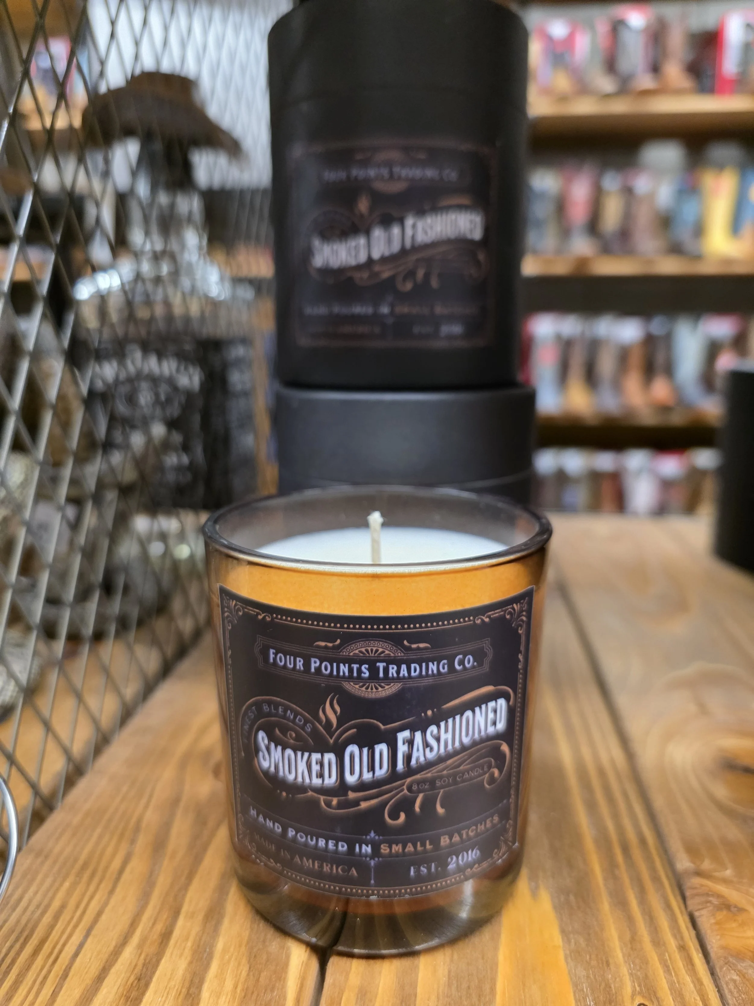 8oz Soy Smoked Old Fashion Candle