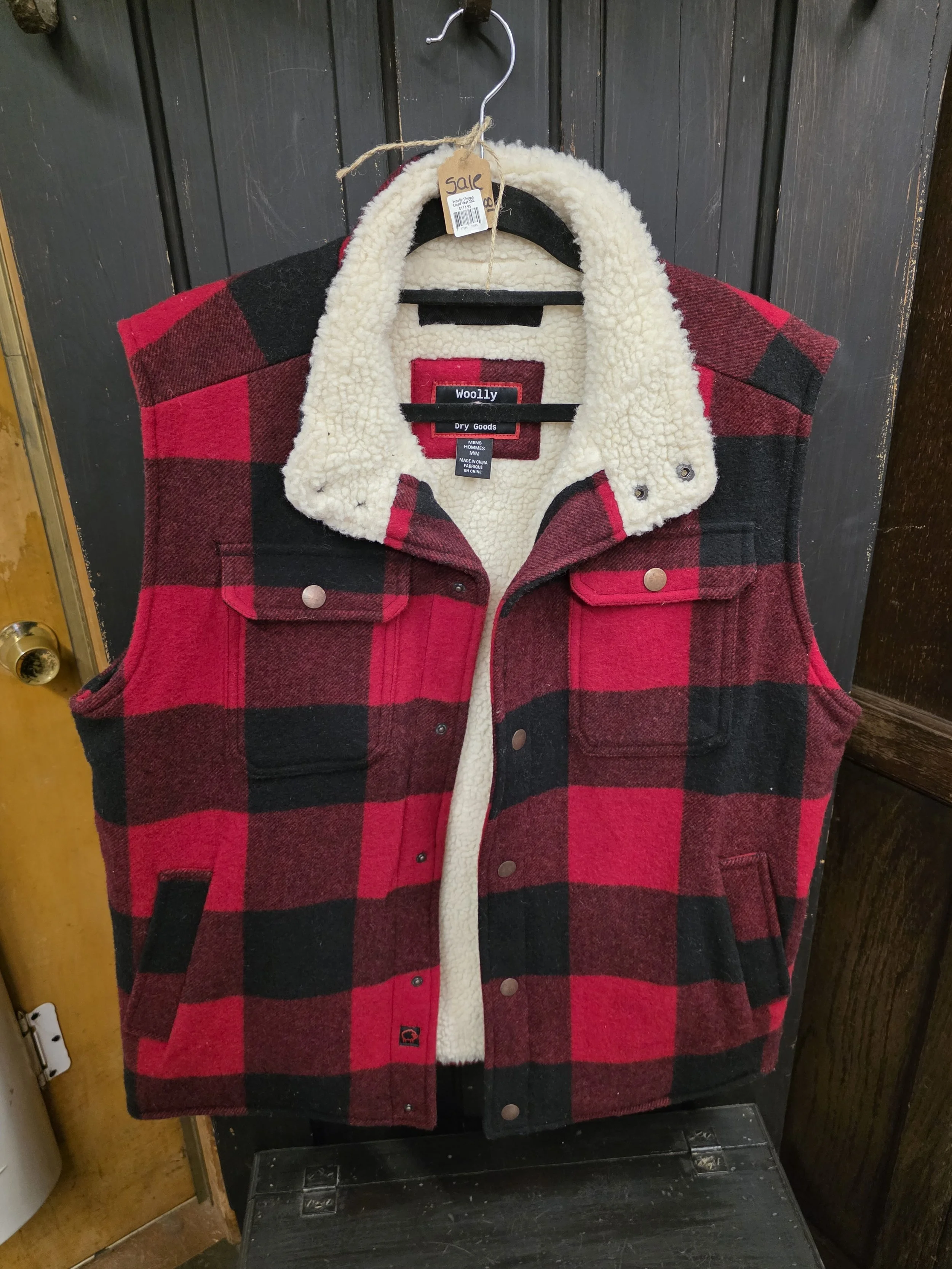 Woolly Sherpa Lined Vest