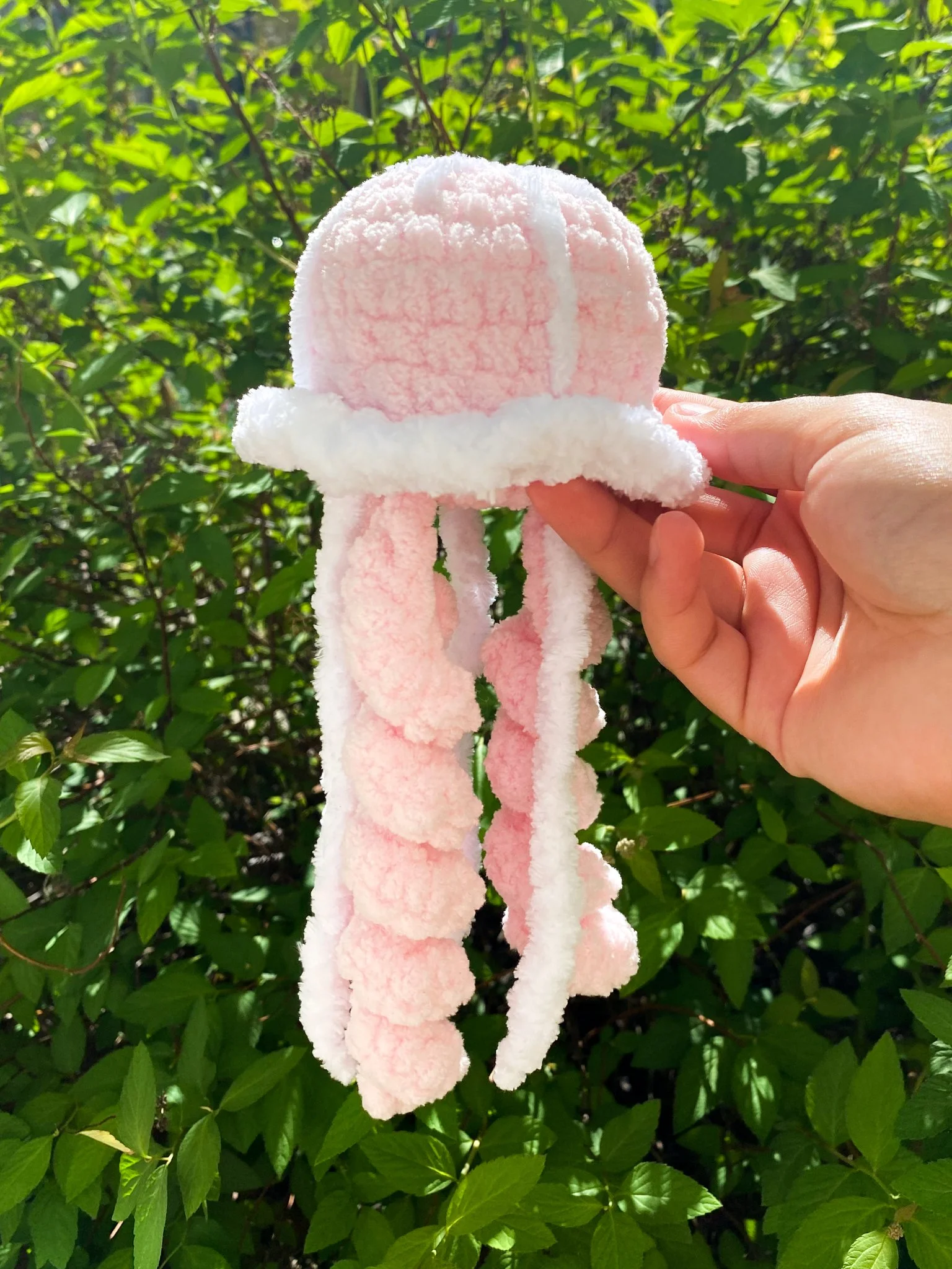 Crochet Jellyfish - Pink