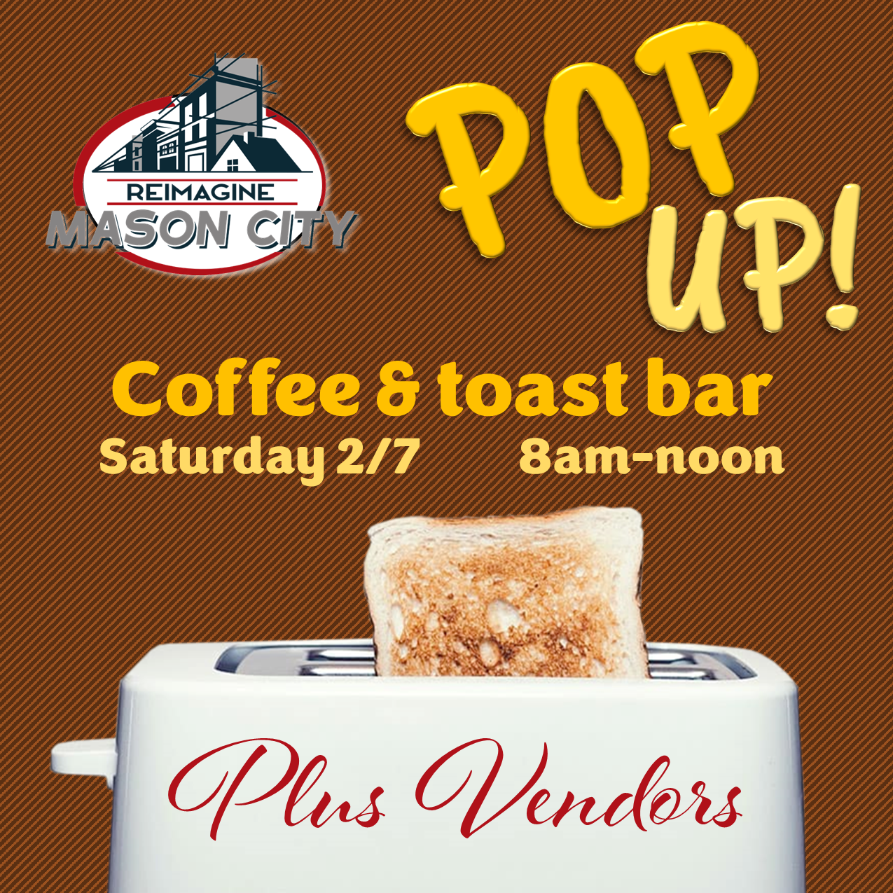 February pop-up coffee shop