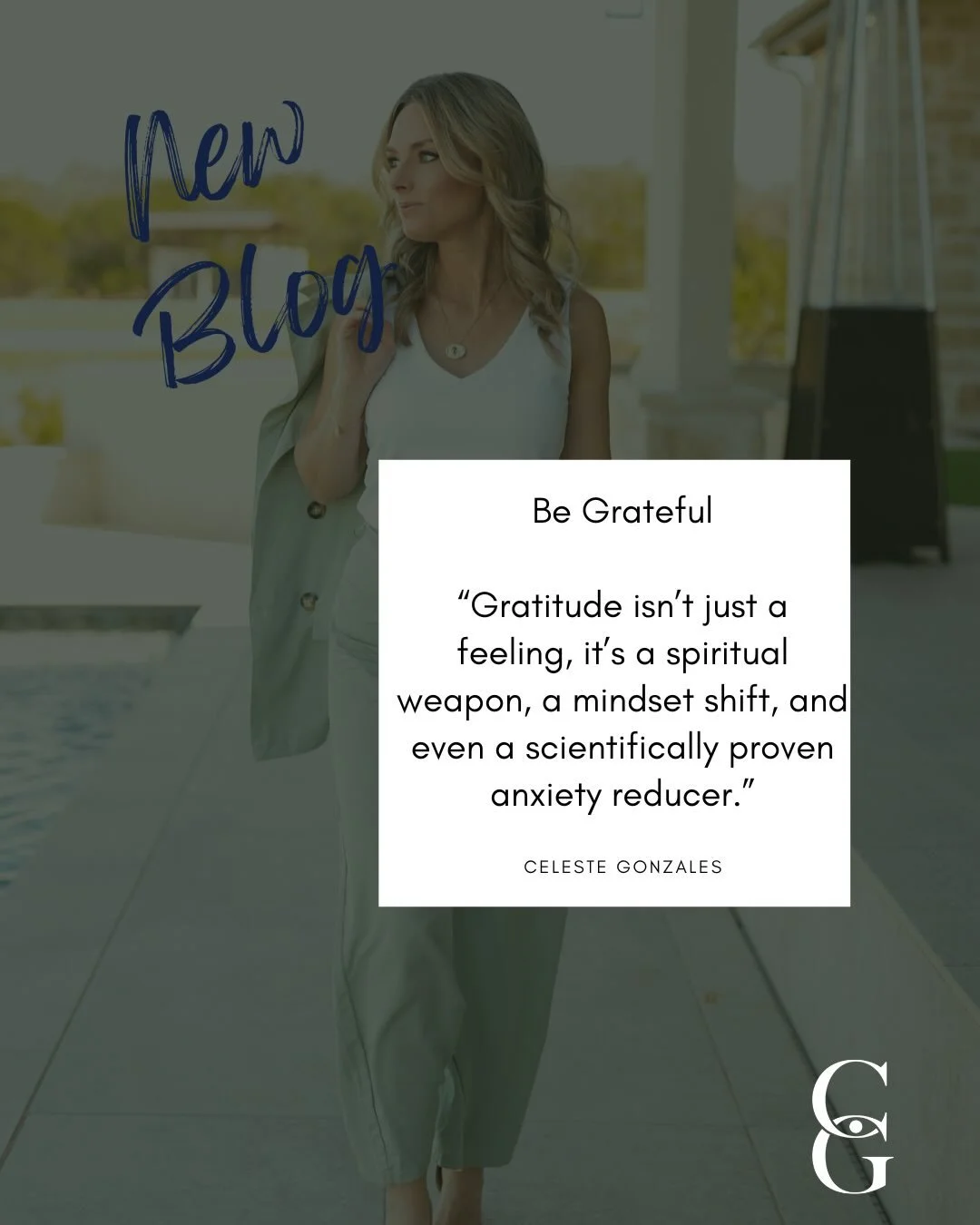 Gratitude isn&rsquo;t just a feeling, it&rsquo;s a spiritual weapon, a mindset shift, and even a scientifically proven anxiety reducer. 👀✨
 As I was writing today&rsquo;s message Be Grateful, I felt God tugging on my own heart about the way gratitud