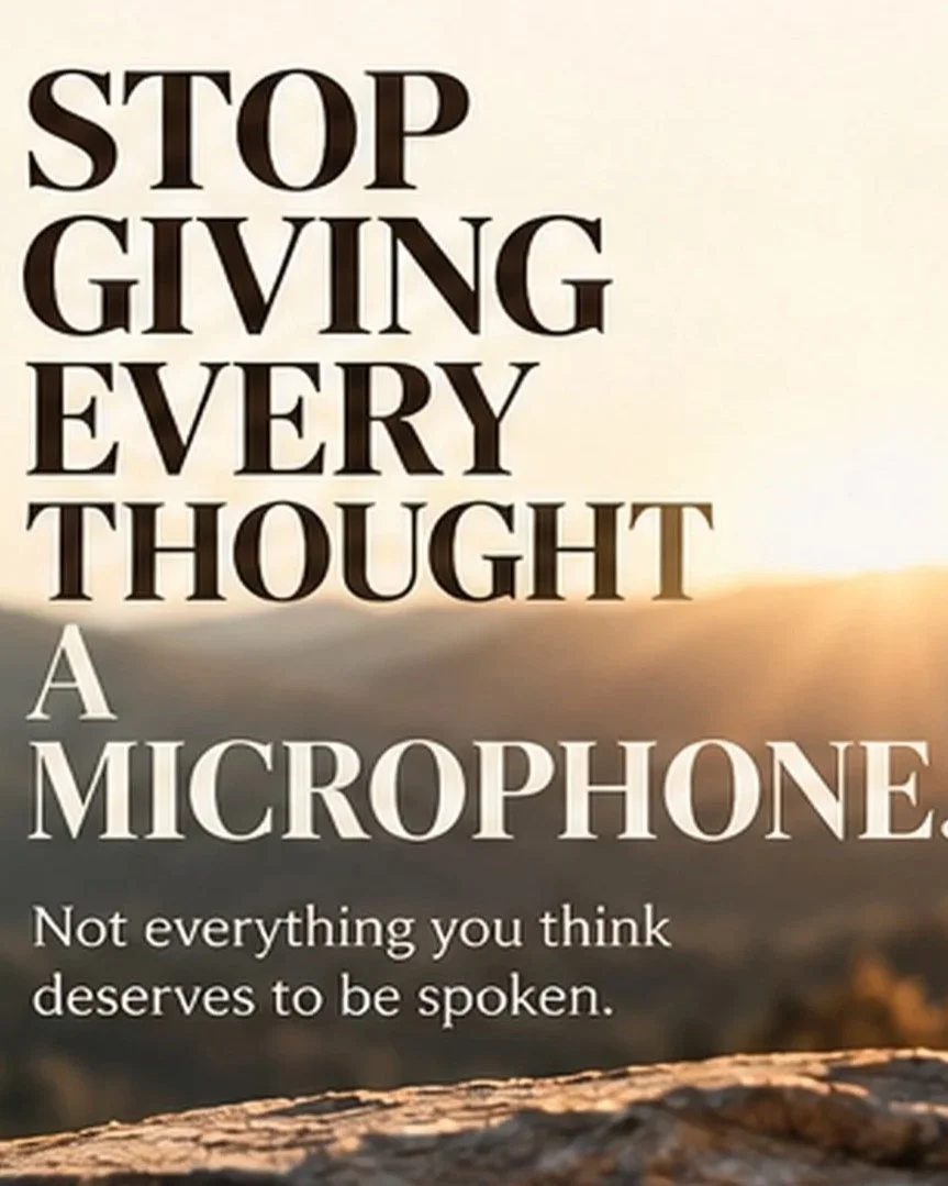 The Power of Your Thoughts and Words