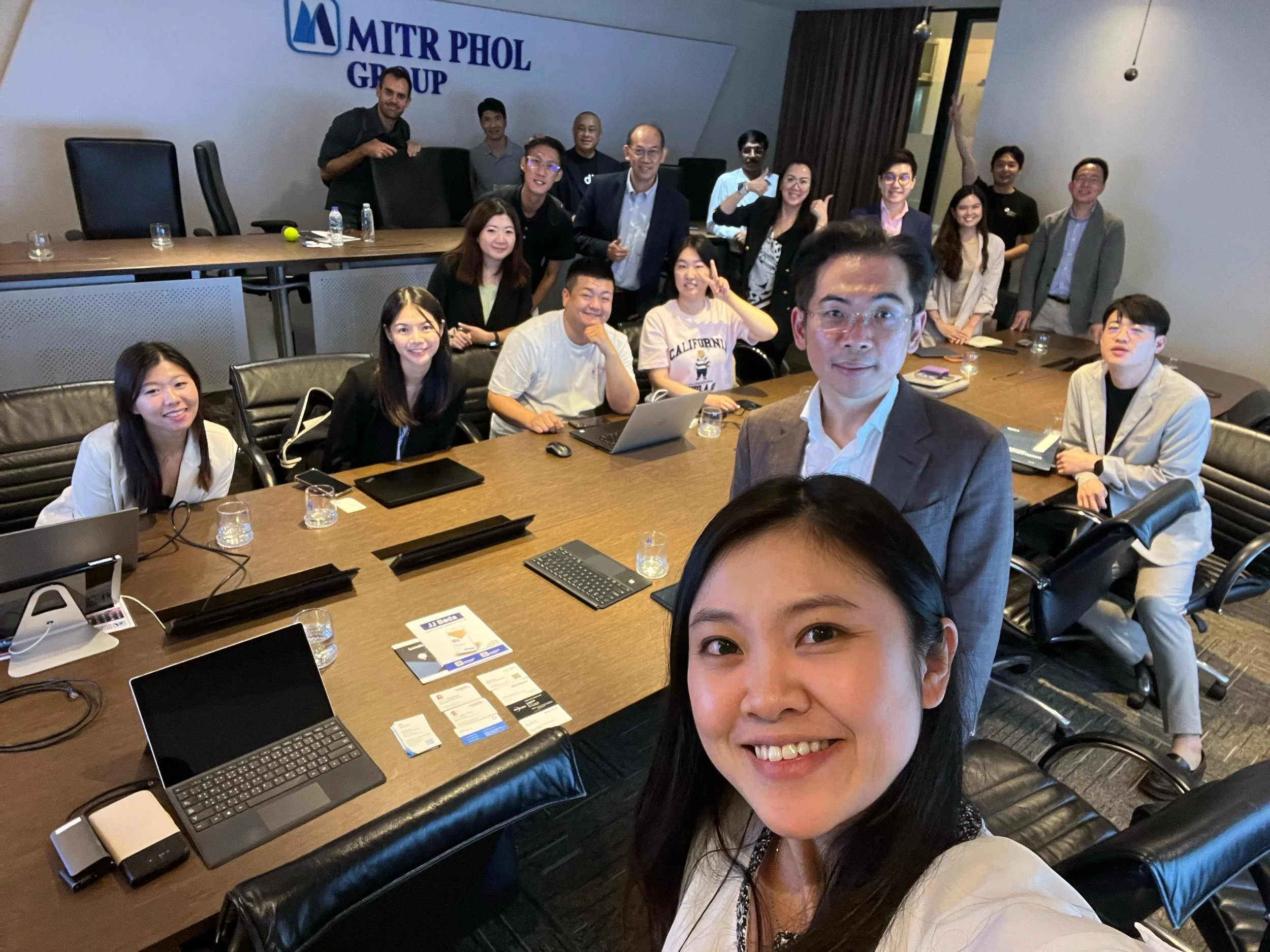 Site Visit and pitching session at Mitr Phol 