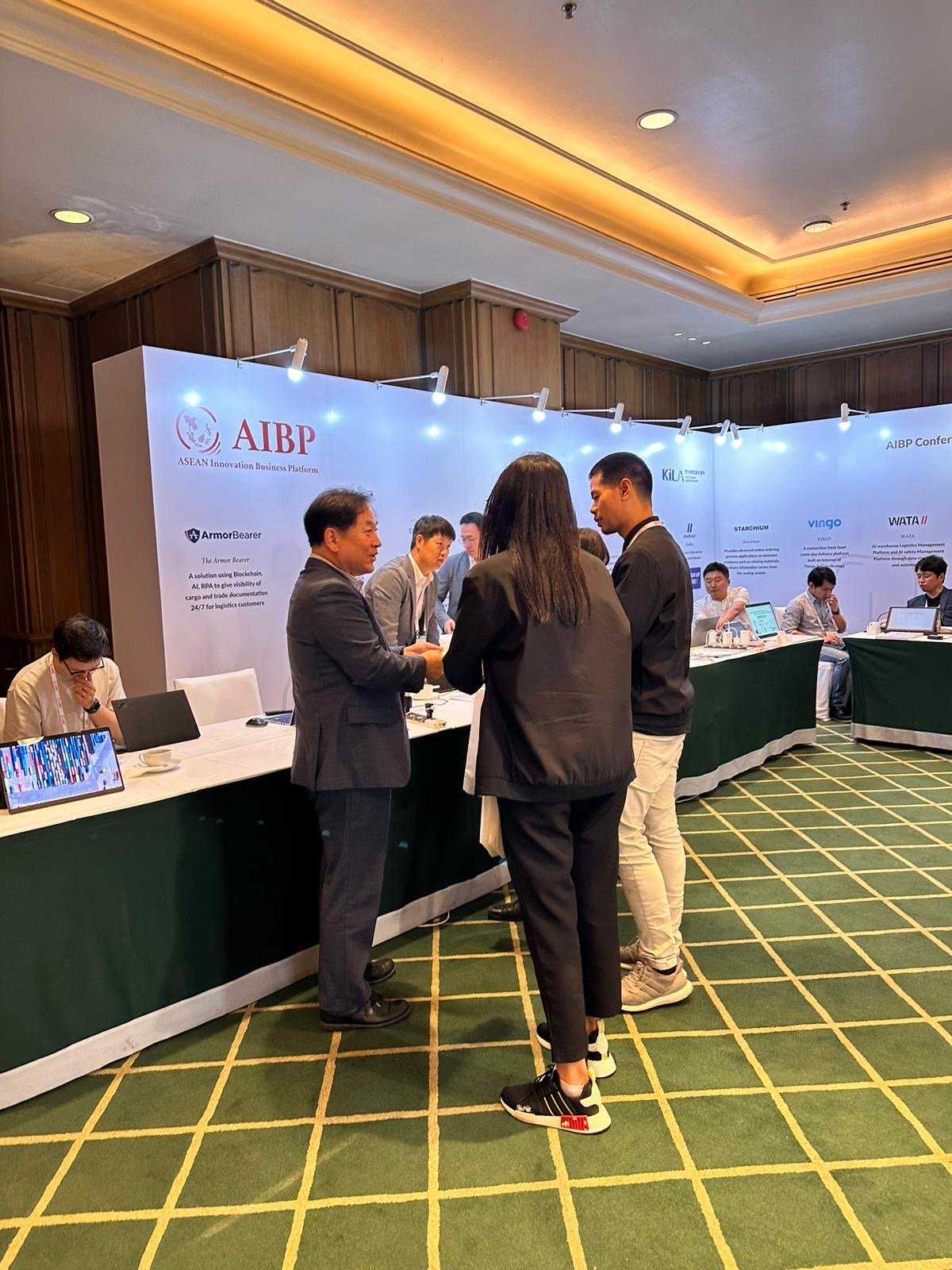 Exhibition and pitching at AIBP Conference and Exhibition Jakarta & Bangkok