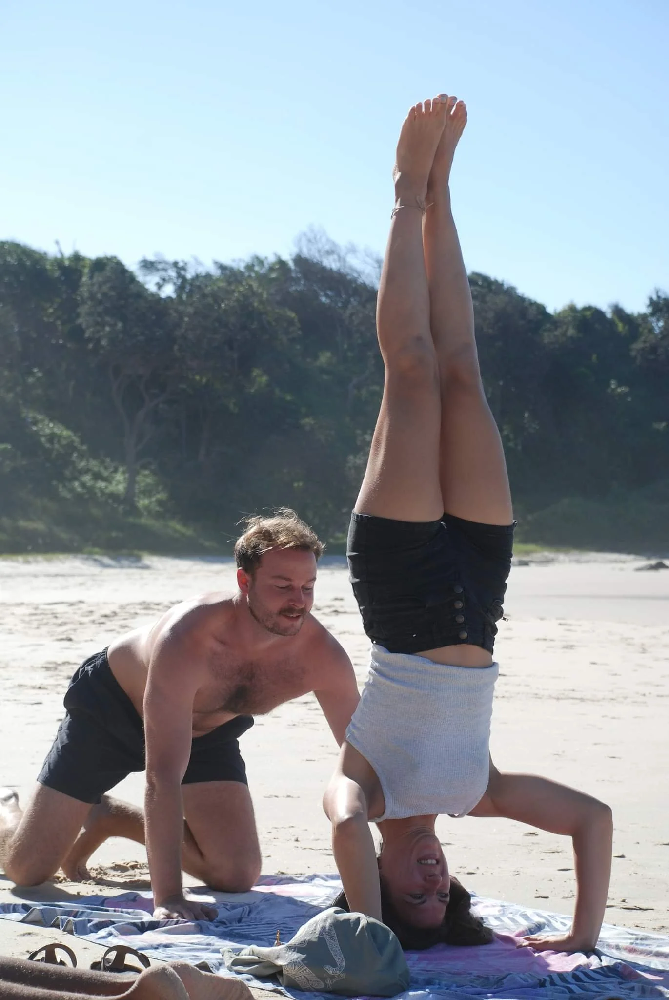 Yoga, Beach, Port Macquarie, Beachside Backpackers, Hostel, Surf & Yoga Retreat