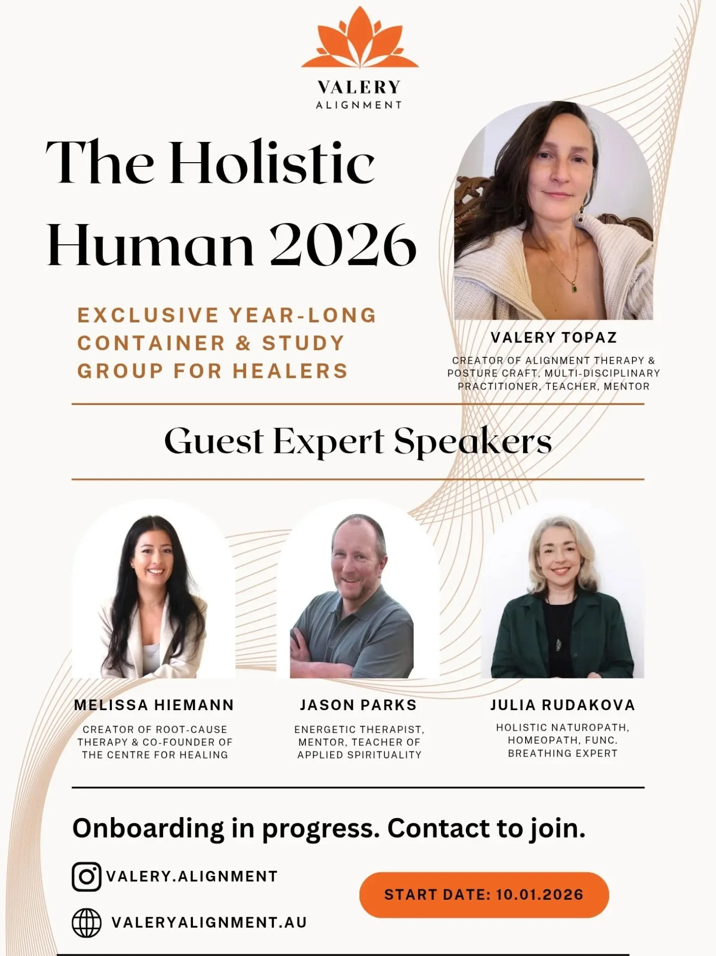 The holistic human 2026 is expanding into a next level container with an incredible program and next level expert guests!

To make it easier for you to enroll, I'll be attaching a sign up link.
Look for it in my bio, stories and emails.

Comment &quo