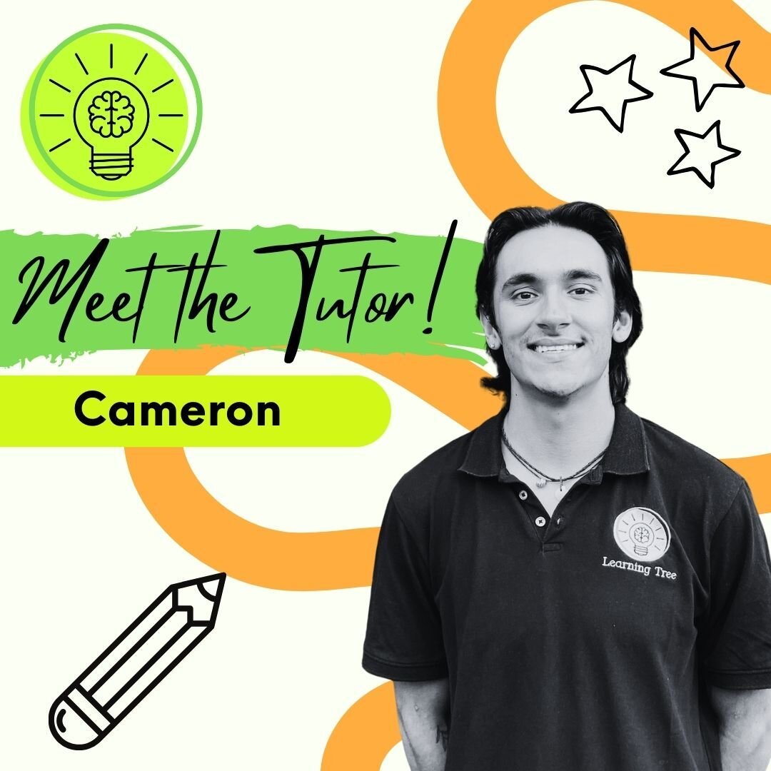 As we kick off the new year, we're excited to introduce our tutors one by one, putting faces to the names that make learning here so special. First up: meet Cameron, whose passion for teaching will make your child's learning journey this year not jus