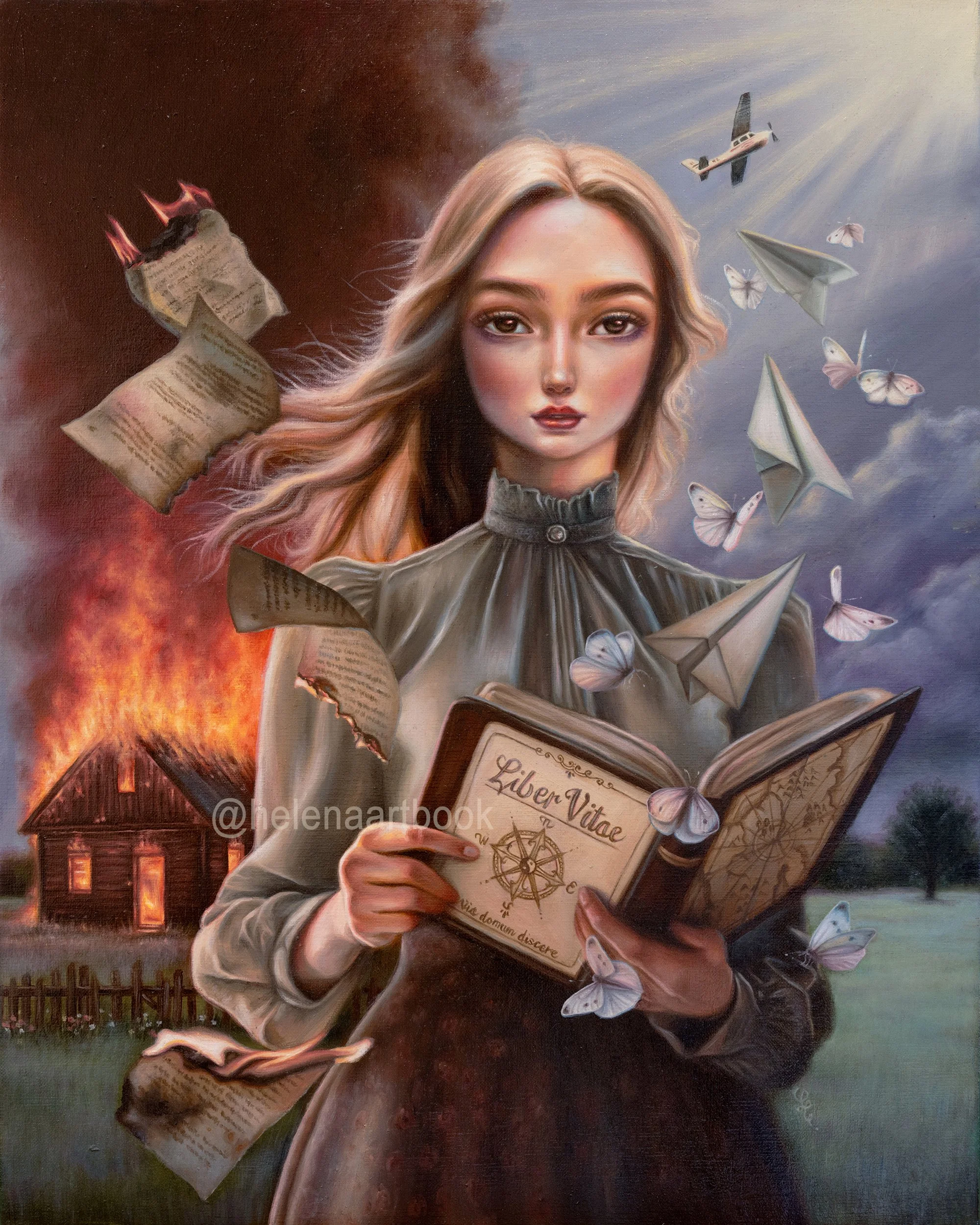 Homecoming (16x20 inch) Oil On Linen Canvas