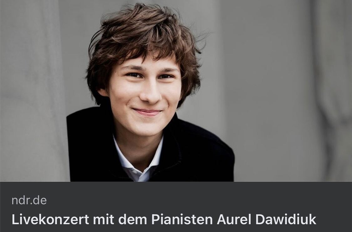 Tune in for NDR Kultur &agrave; la carte EXTRA for Aurel Dawidiuk&rsquo;s live performance and interview - introducing his debut CD for Etera Thesan LISZT | B-A-C-H with works by Franz Liszt and Johann Sebastian Bach.

Available October 1st in stores