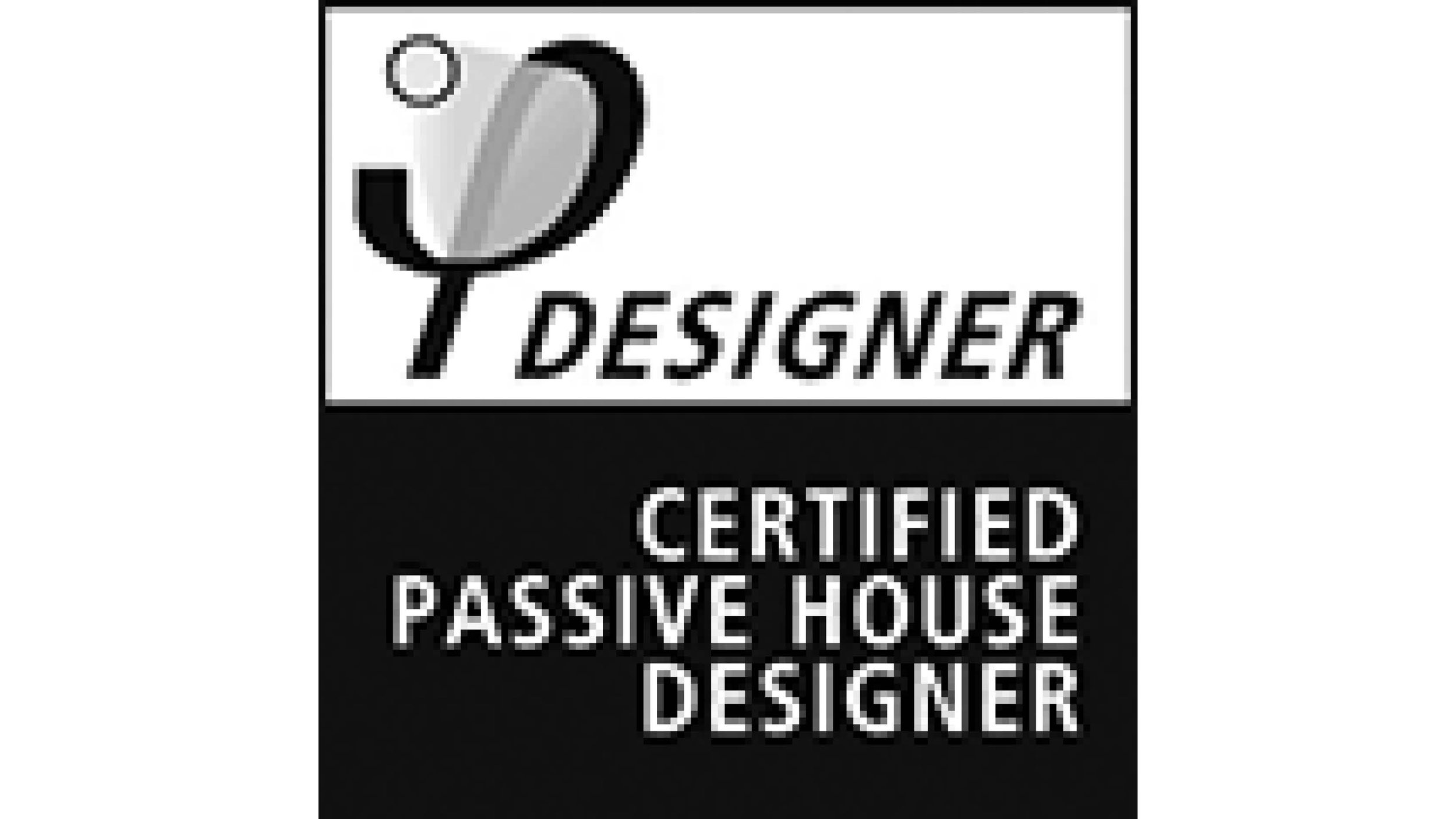 Certified Passive House Designer Logo