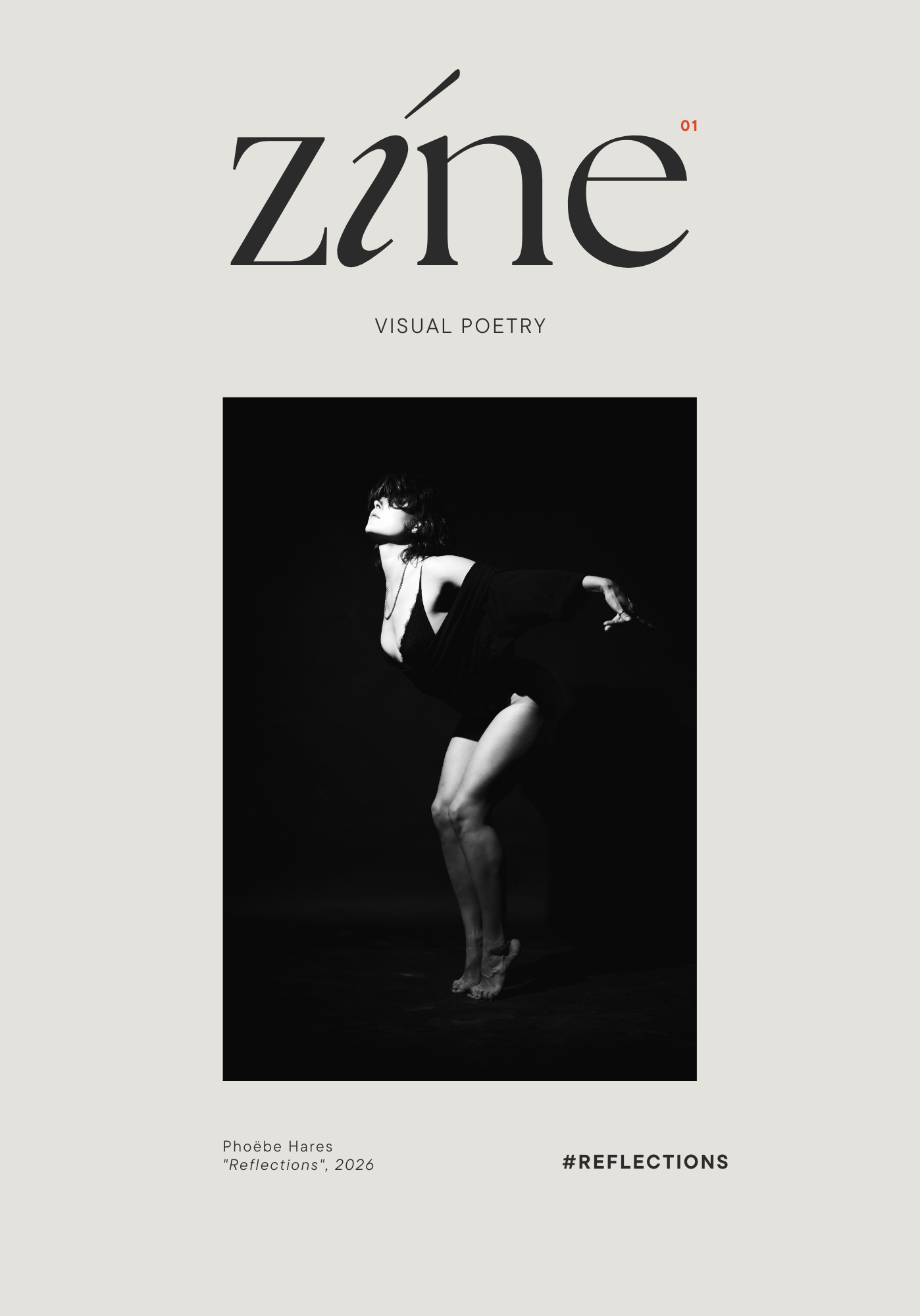 Reflections: Visual Poetry Zine by Phoëbe Hares