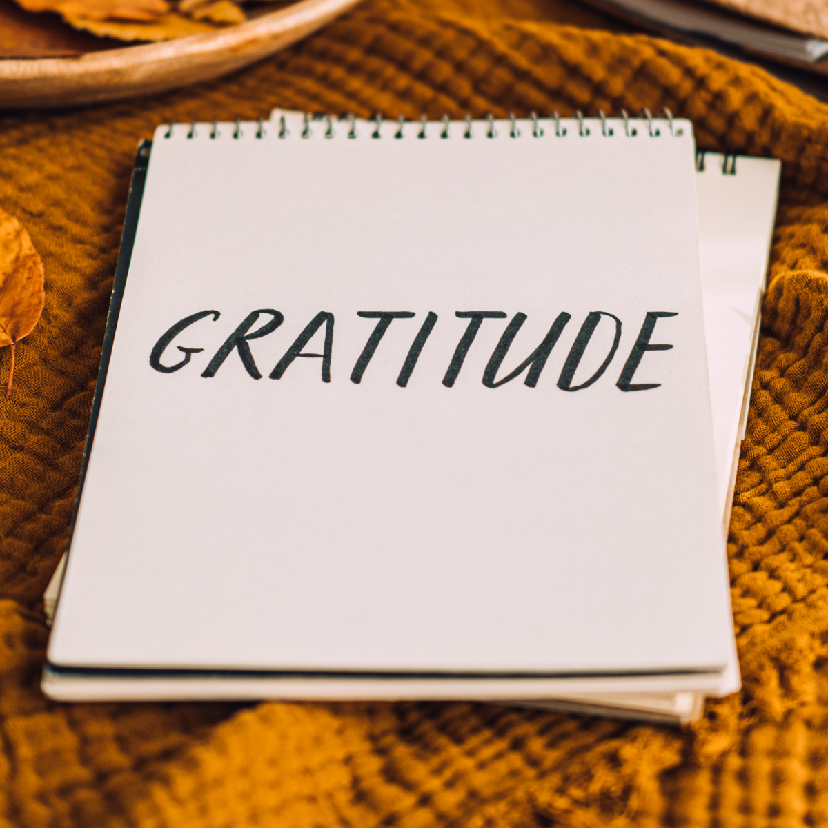 In gratitude