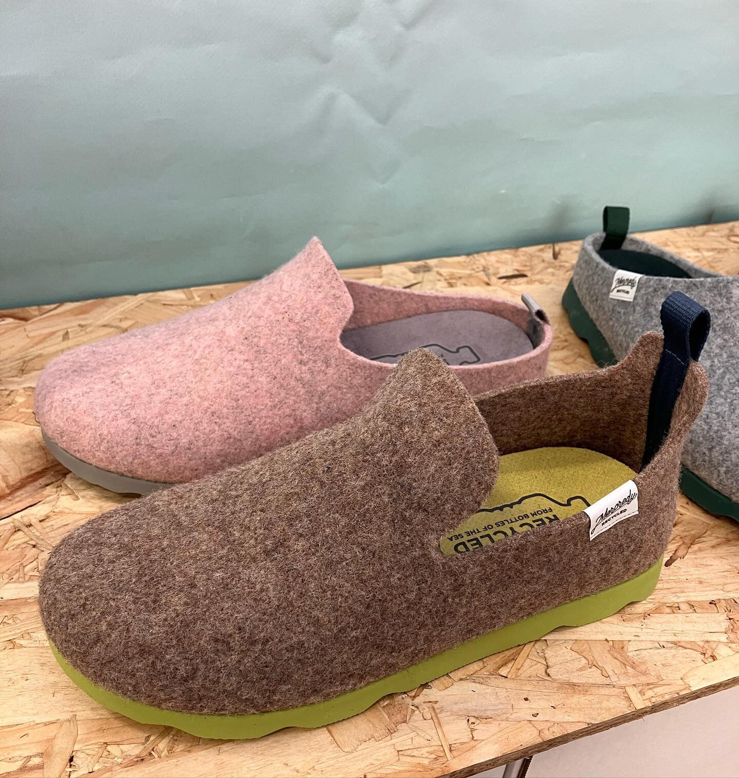 New chunky soled &lsquo;slippers/outdoor footwear from #Mercredy at #topdrawerlondon stand 207.