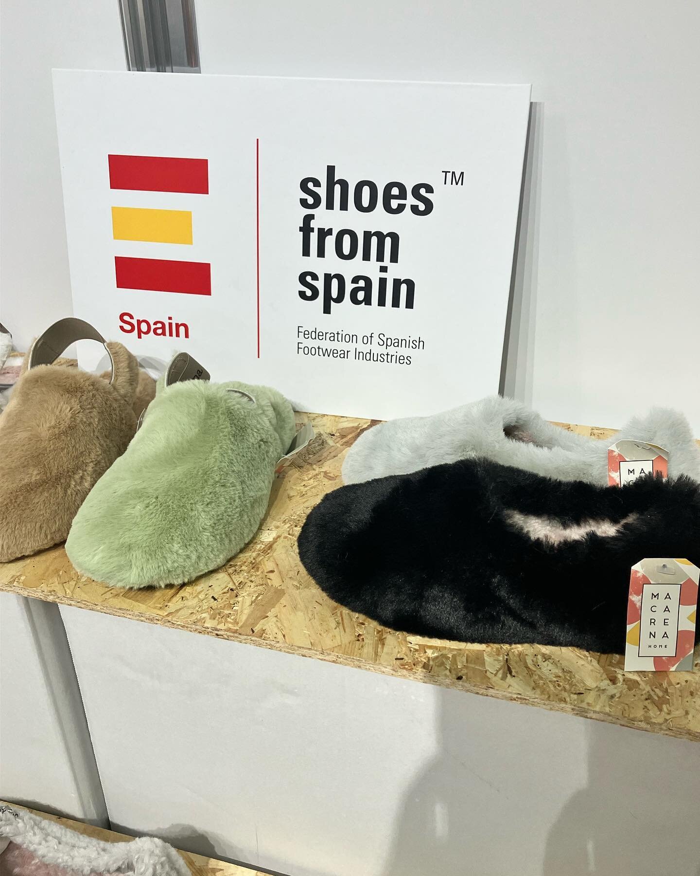 What it says on the tin! #Macarenahome slippers at #Pure.