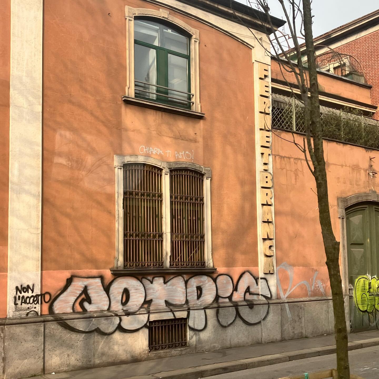 Went past the Fernet Branca distillery on the way to the airport in Milan. Drunk it in lots of places but never there! #northandsouthfootwear #ontour