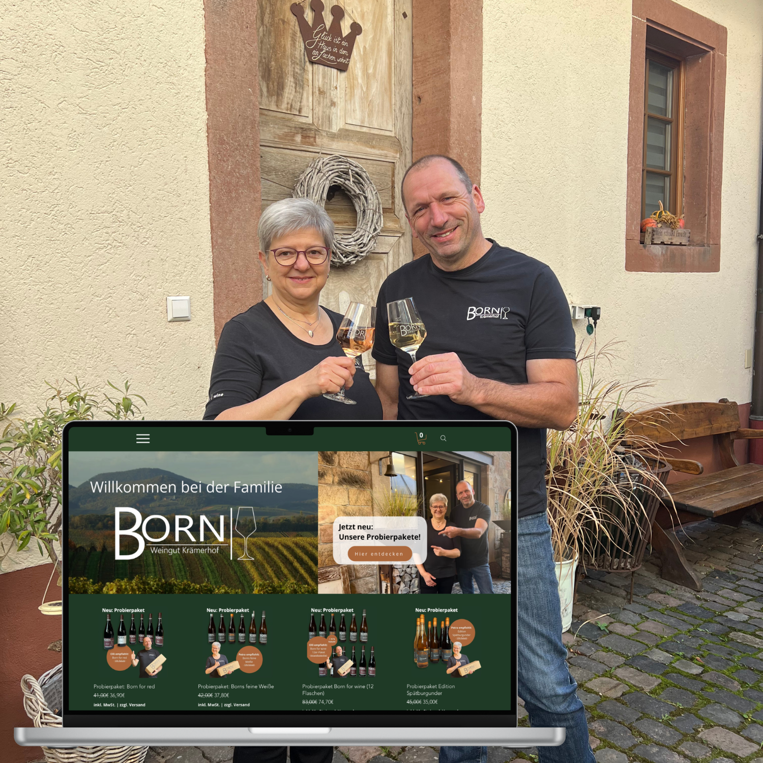 Website-Relaunch für das Weingut Krämerhof - Oliver Born