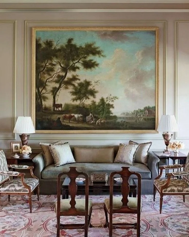 Interior Design with Artwork Wall #07
