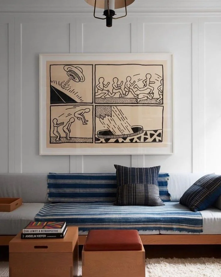 Interior Design with Artwork Wall #09