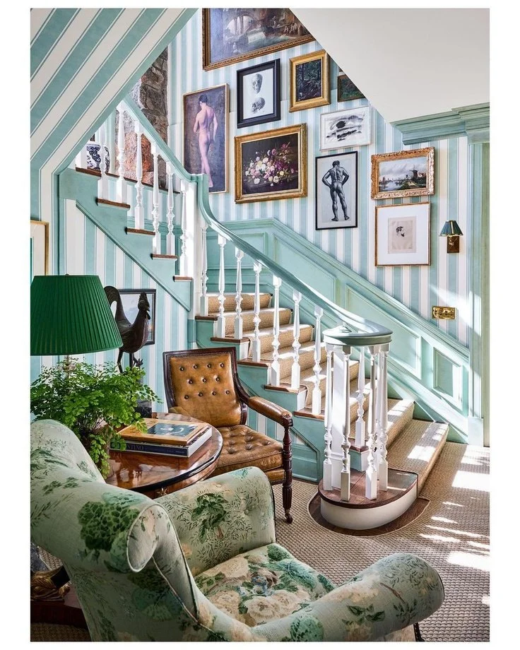 Interior Design with Artwork Wall #10