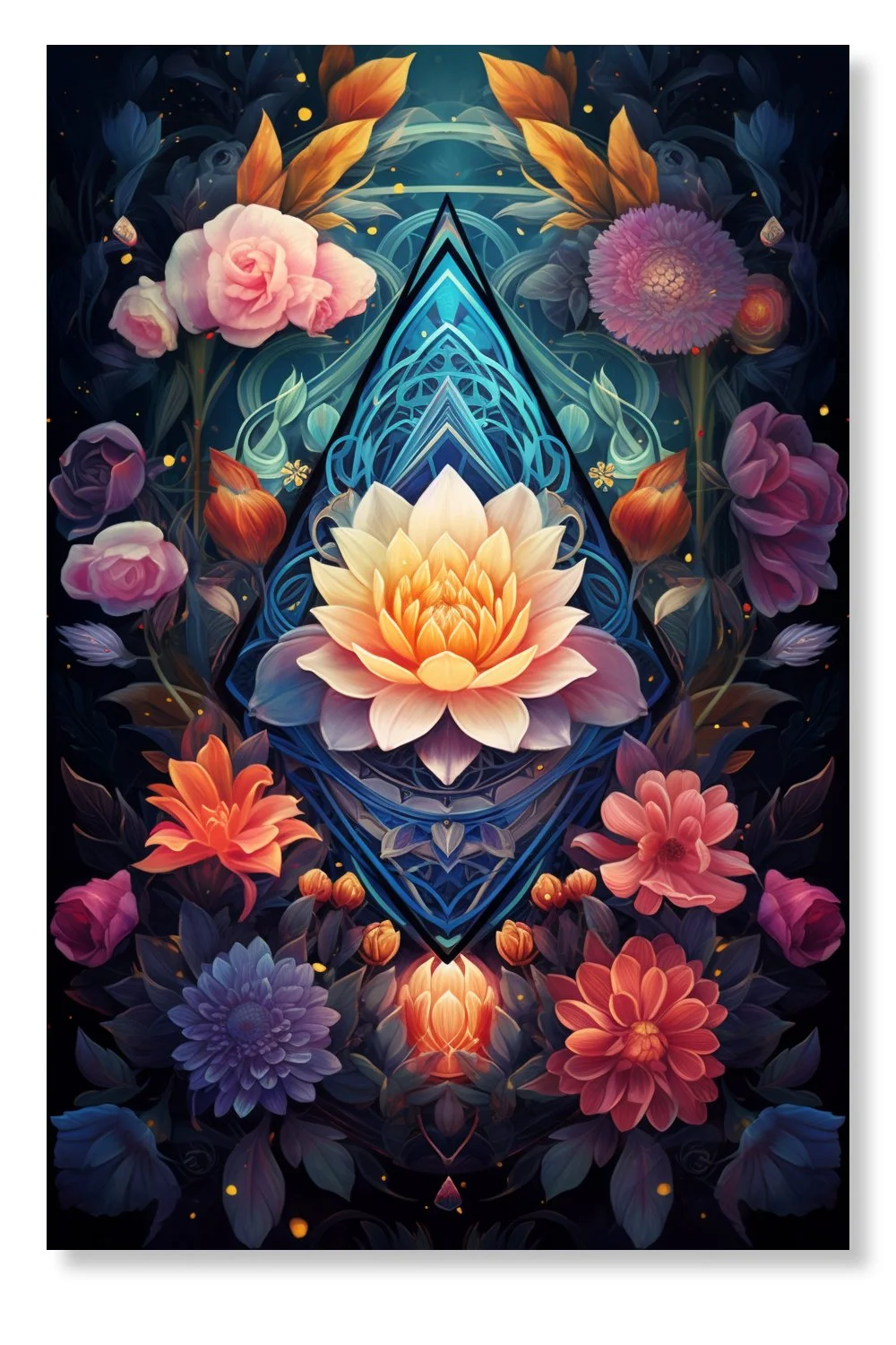 004 Floral Sacred Geometry