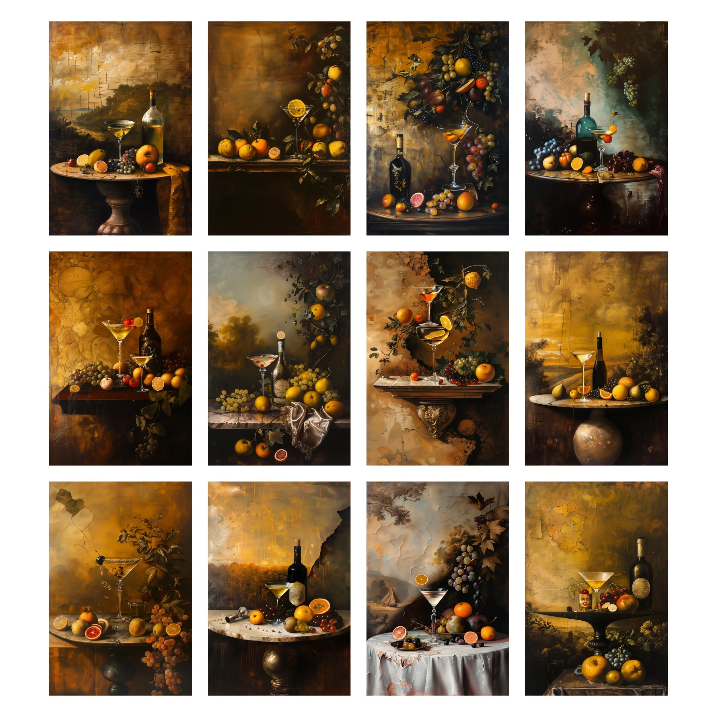 🌟 Introducing Our Surreal Dutch Still Life Thematic Series: Elevate Your Home Space with Artistic Intrigue! 🌟