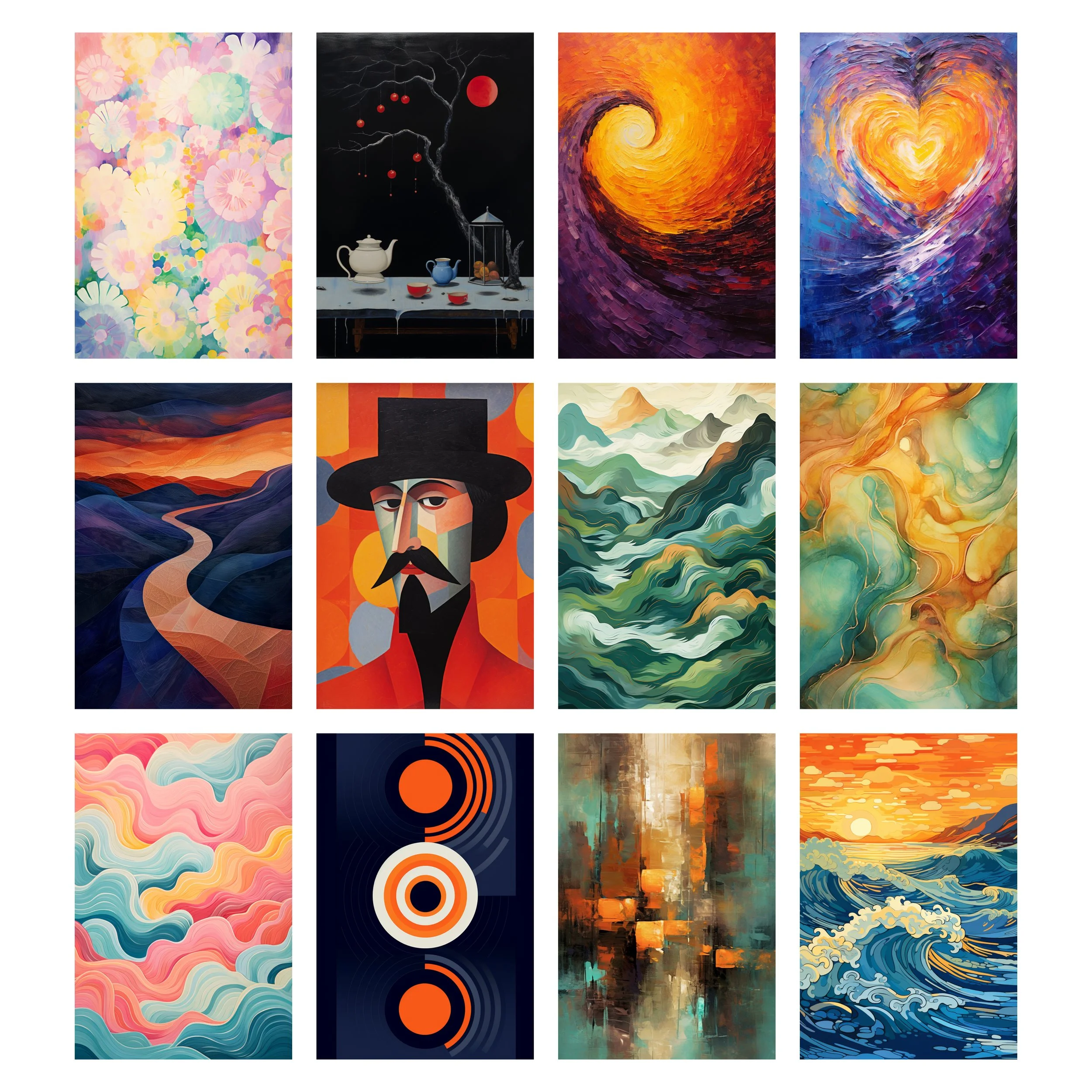 Elevate Your Space with Our New Abstract Printables Collection