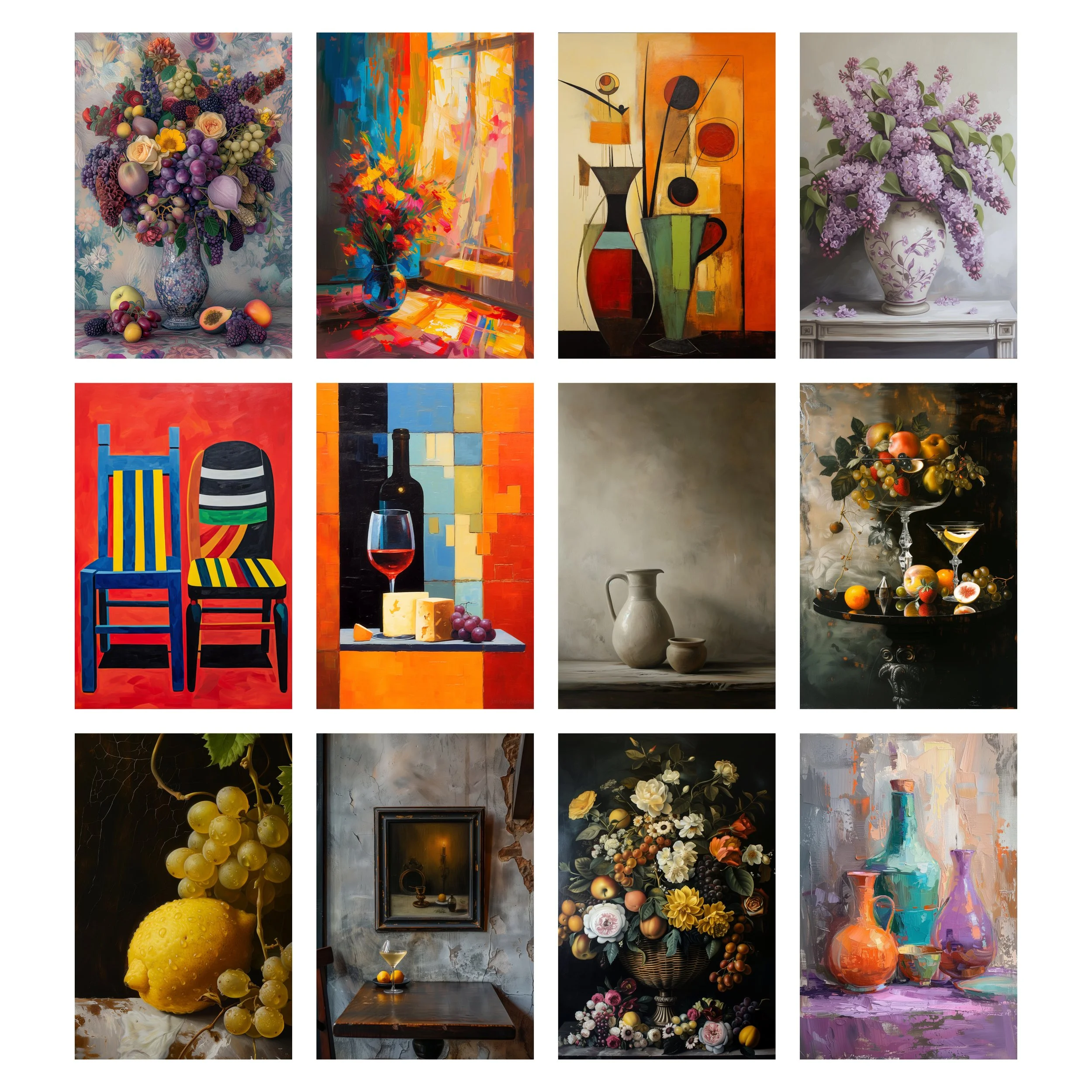 Spice Up Your Space with Still Life Art: Grab Your Favorite Printable!