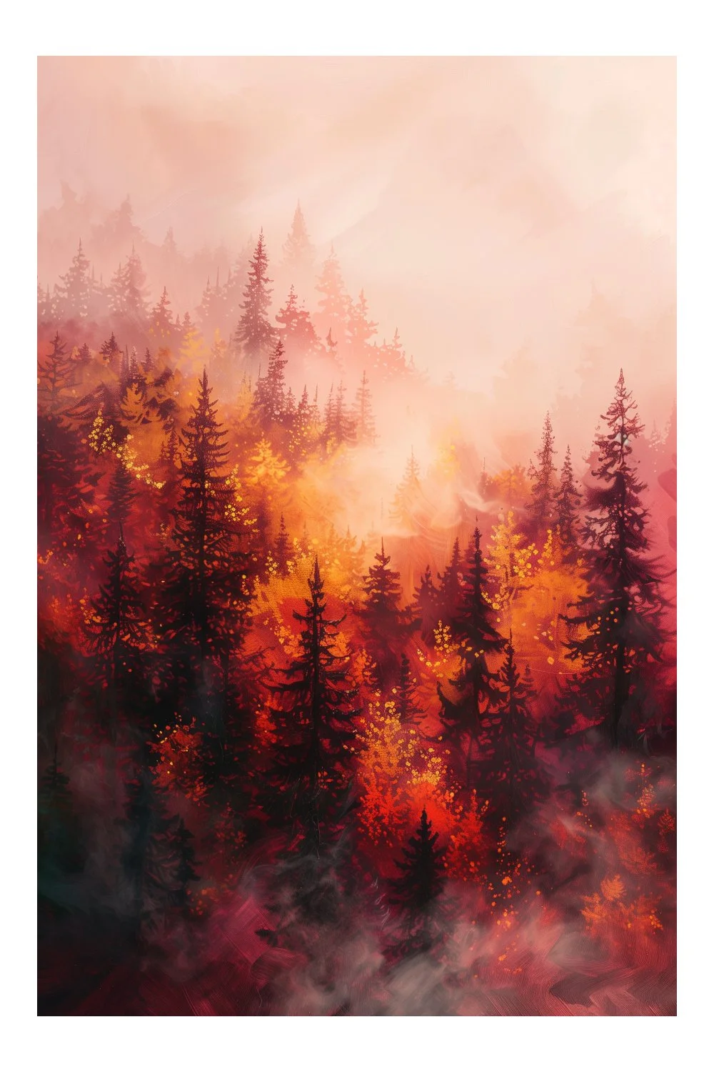 457 Dramatic Fog In The Forest AI-Driven Art.jpg