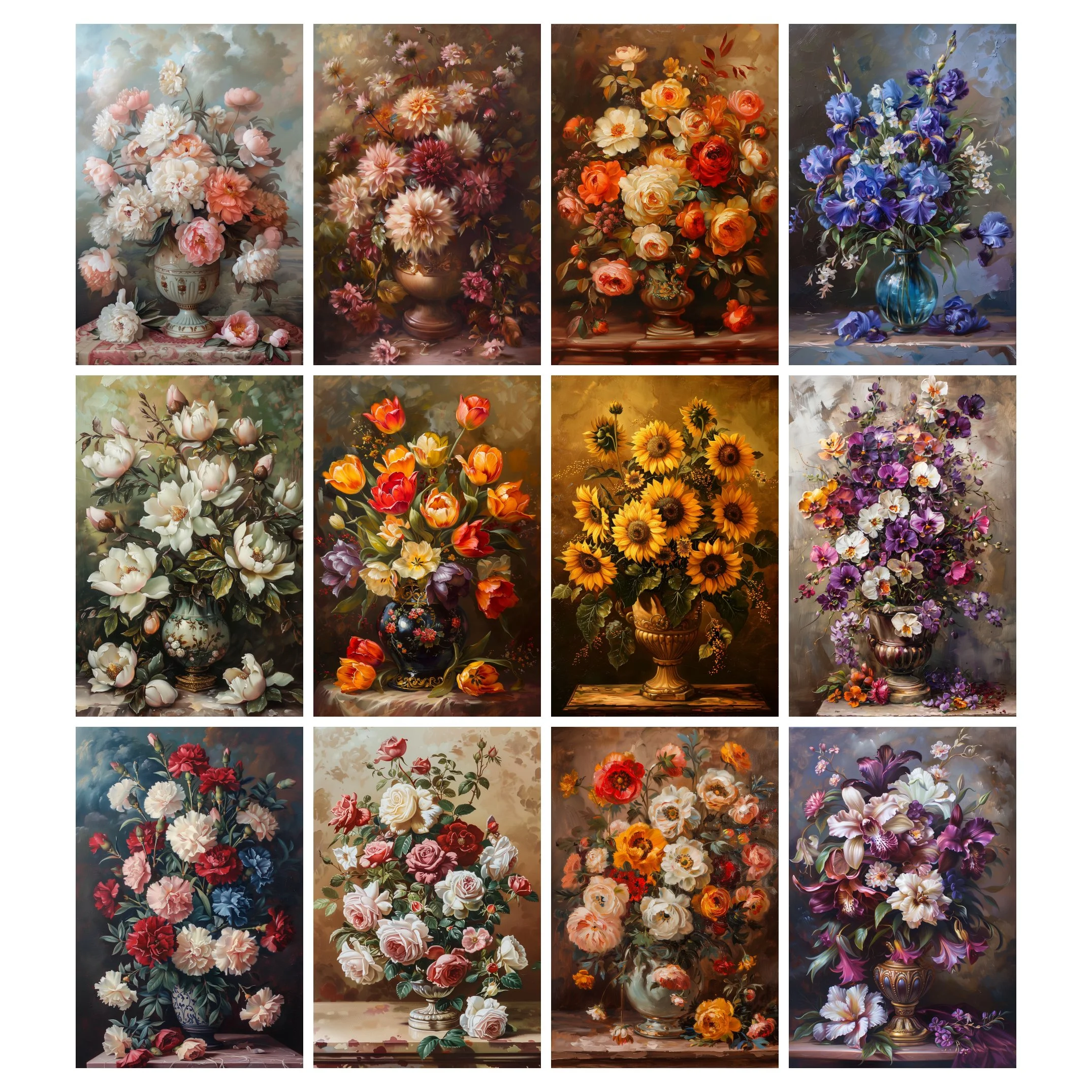 Baroque Blossoms Eternal Beauty