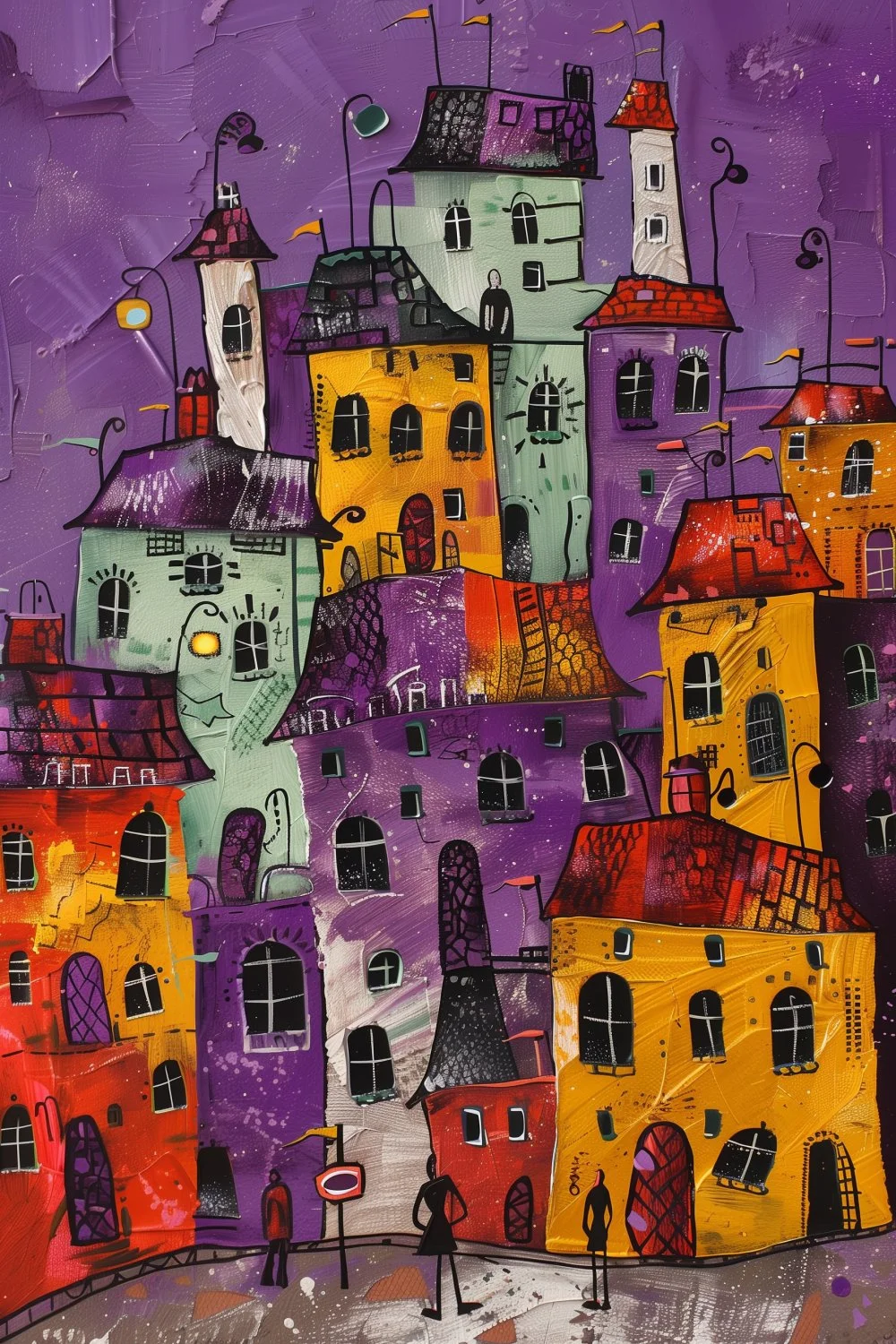 766 Whimsical Townscape Wonders Nikolay Panov 766-whimsical-townscape-wonders-nikolay-panov