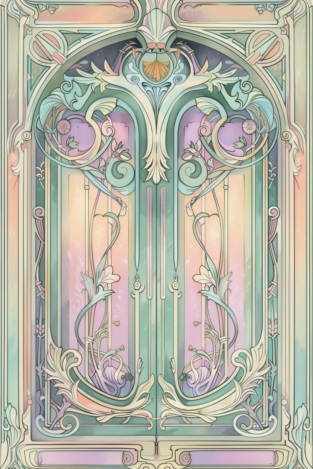 832 Ornate Doorway Delight
