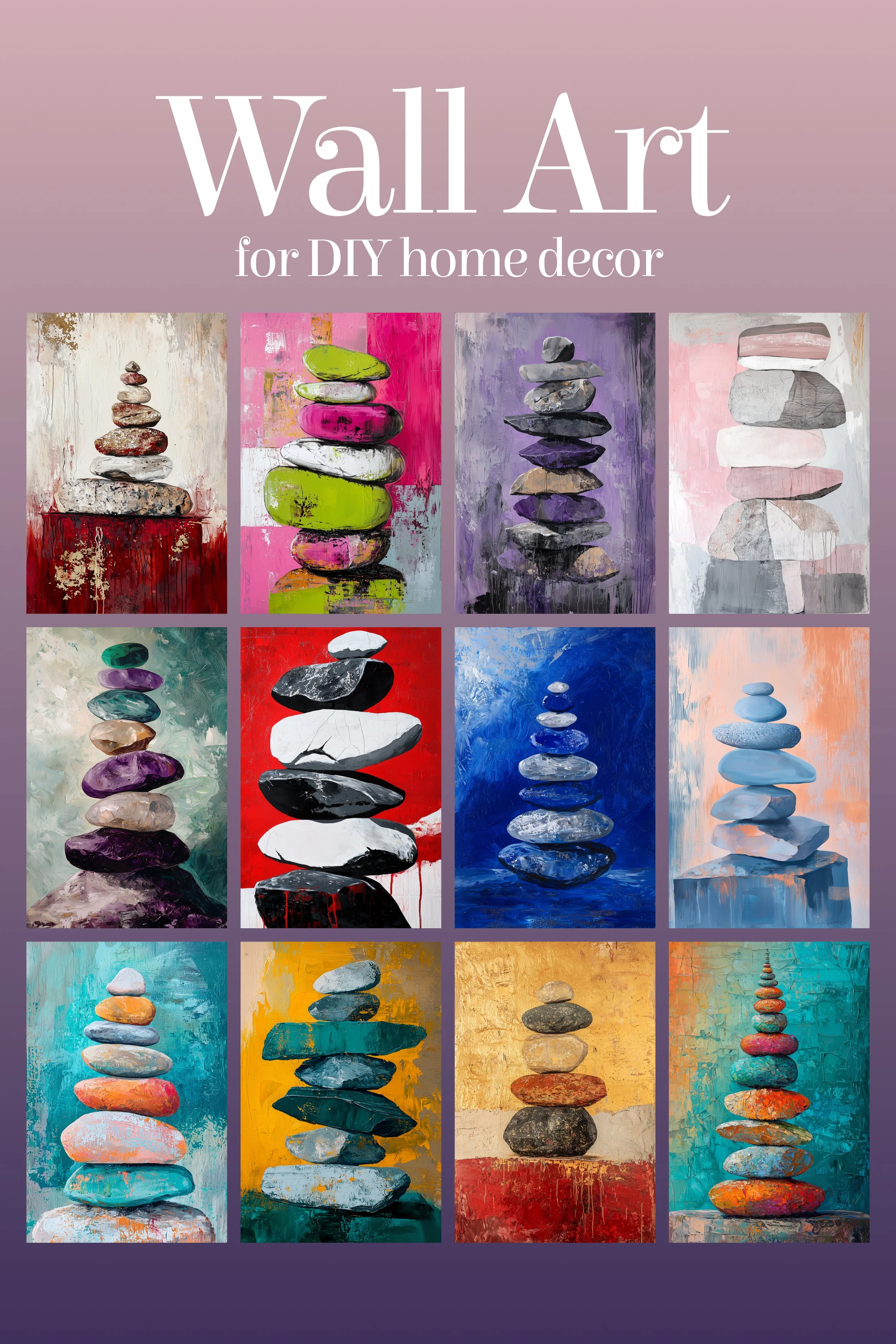 1321-1332 Stones Stacking