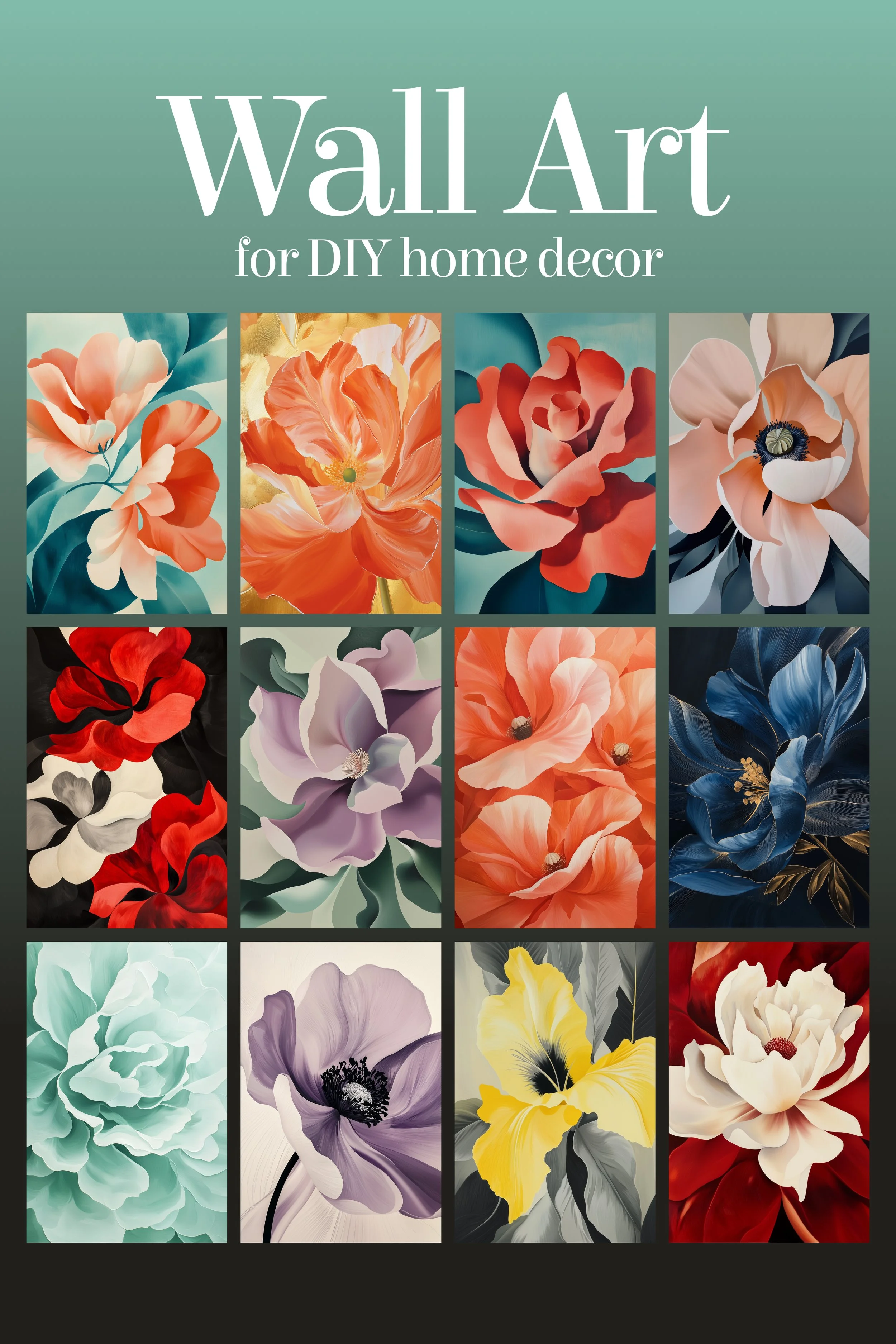 1369-1380 Floral Abstraction