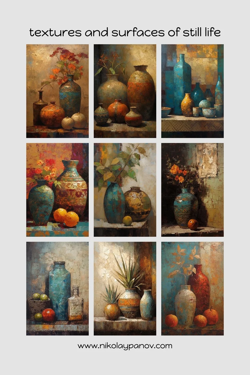 Textures and Surfaces of Still Life