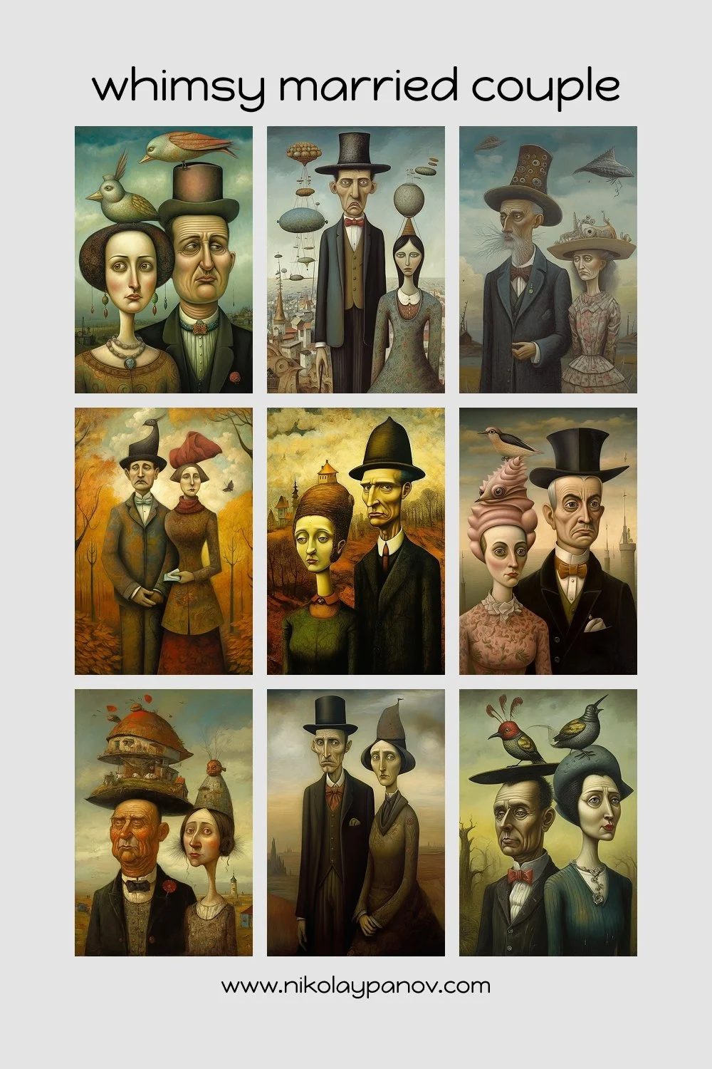 Whimsy Married Couple