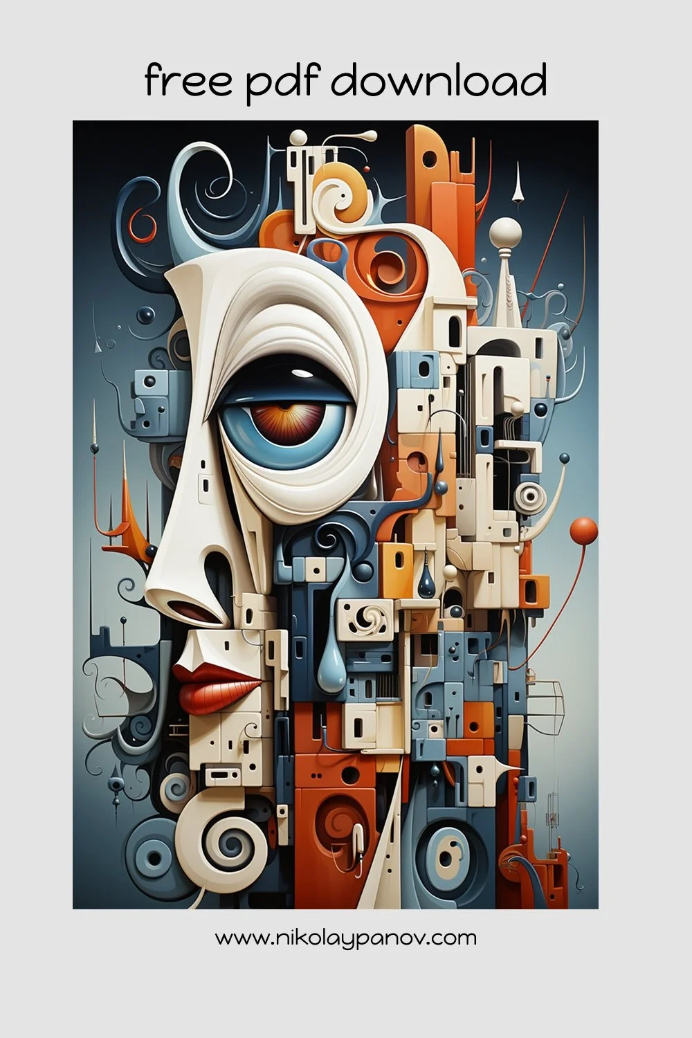 Abstract Shapes Evoking Familiar Forms