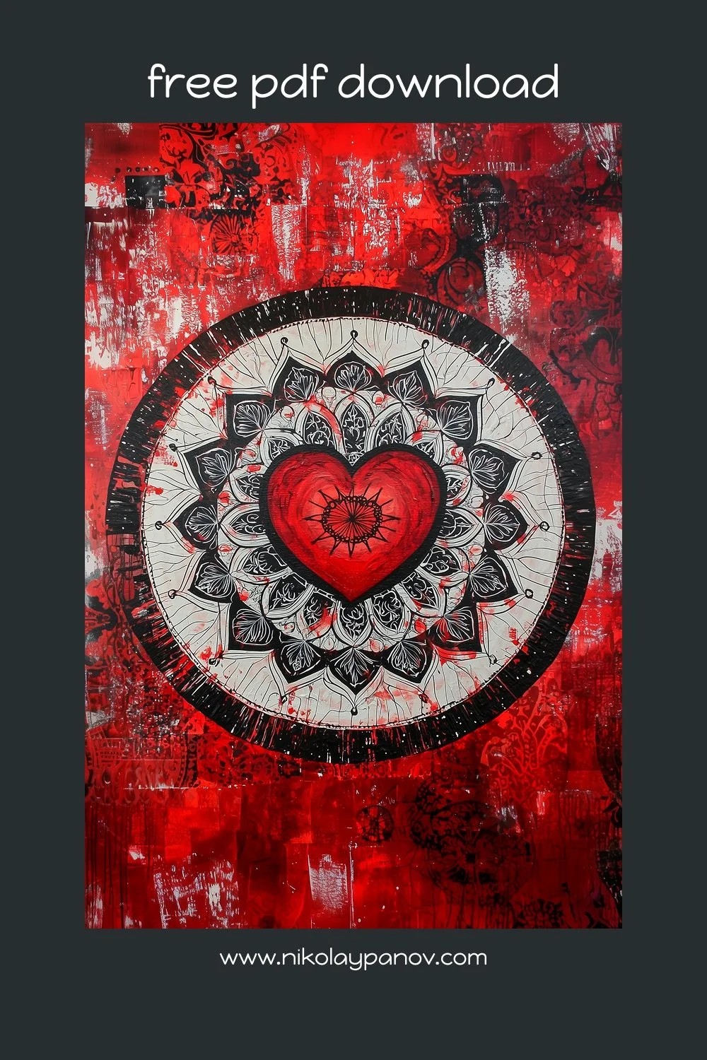 Red, Black and White