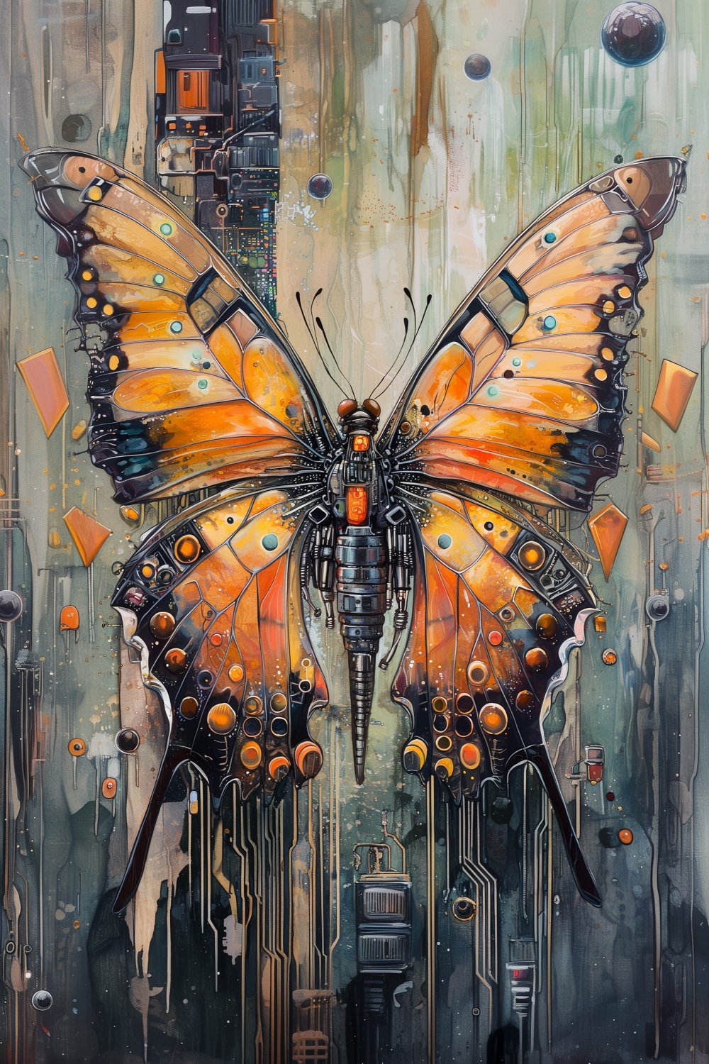 1034 Cyborg Butterfly