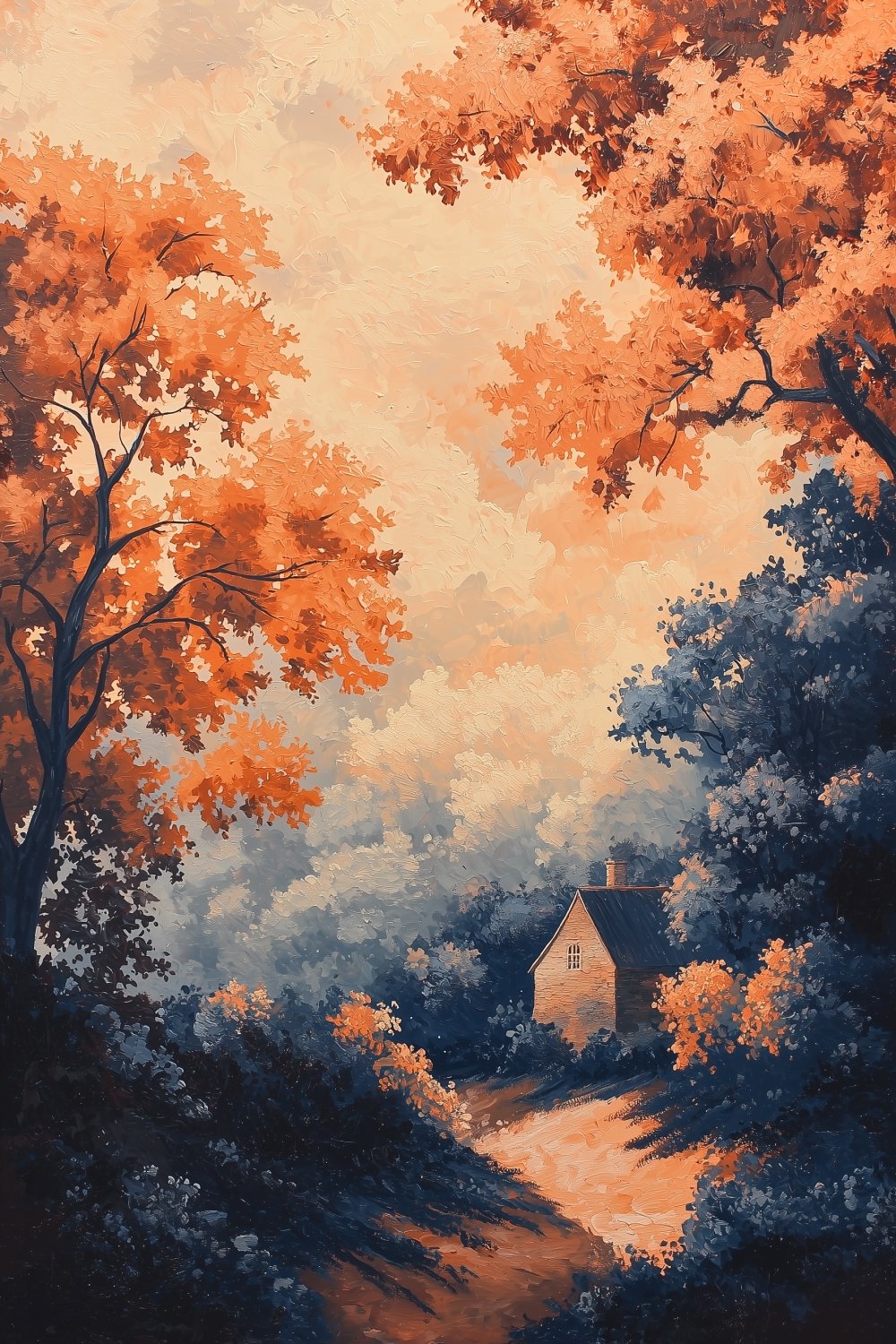 1227 Cottage Landscape