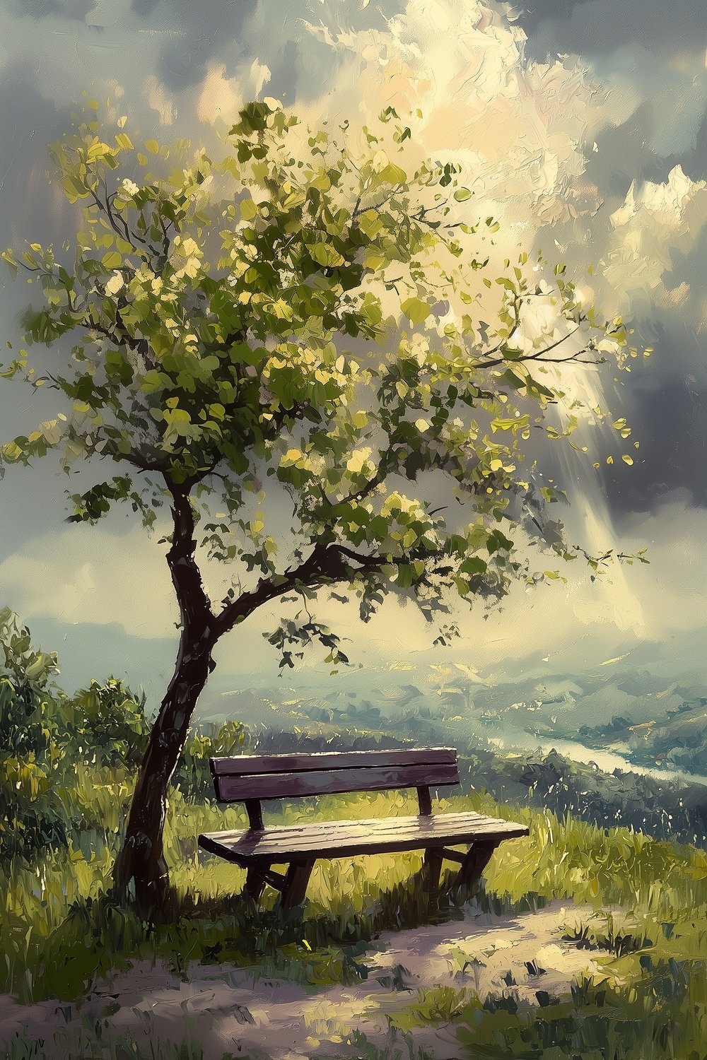 1506 Wooden Bench