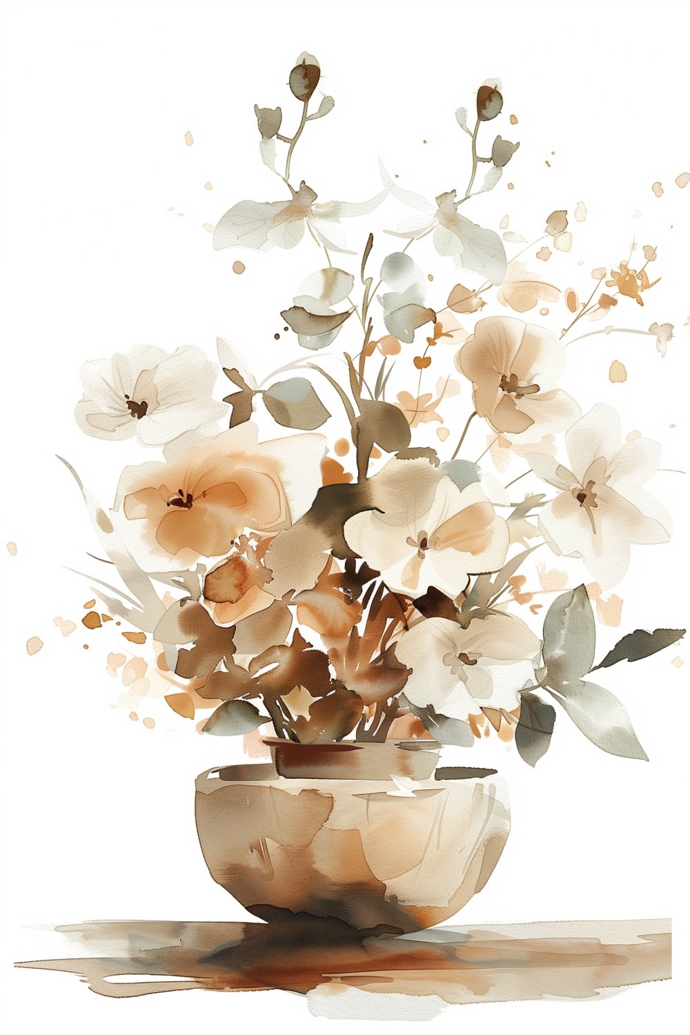 405 Watercolor Of A Japanese Flower Arrangement.jpg