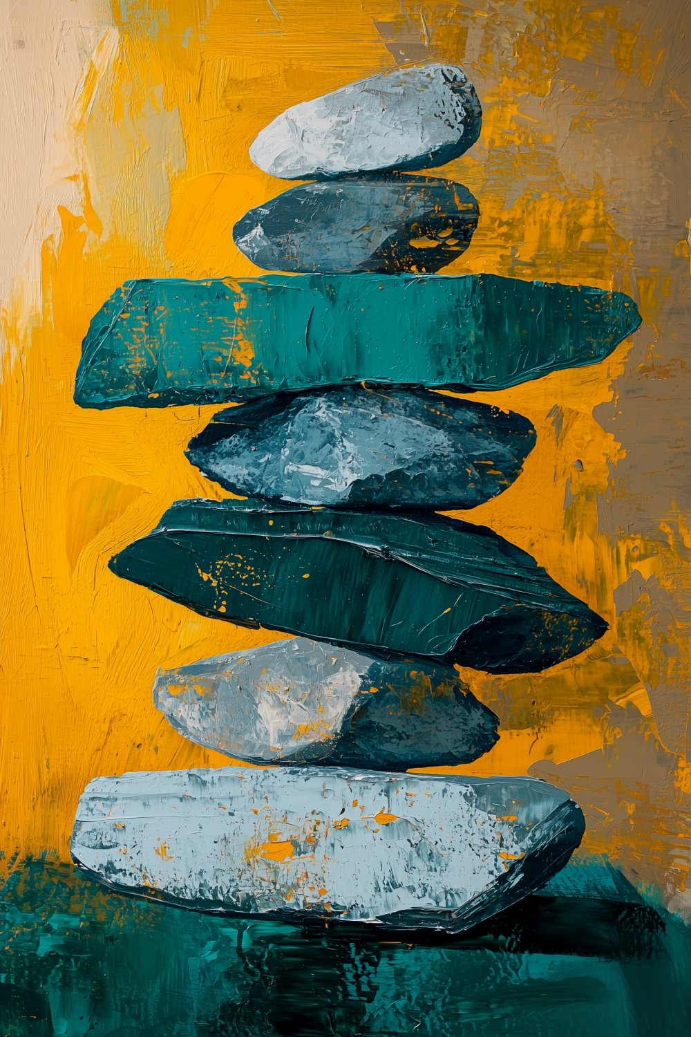 1330 Stones Stacking