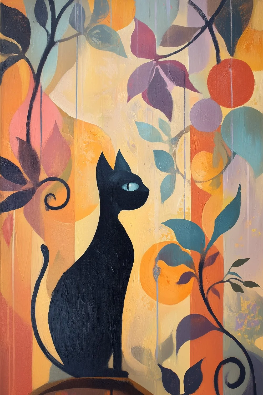 057 Whimsy Big-Eyed Cat