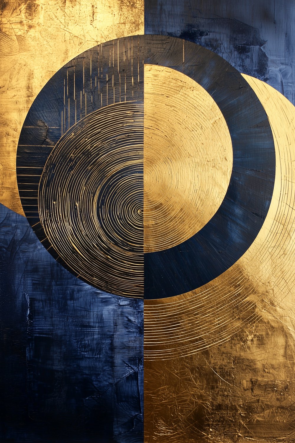 926 Navy Blue and Gold