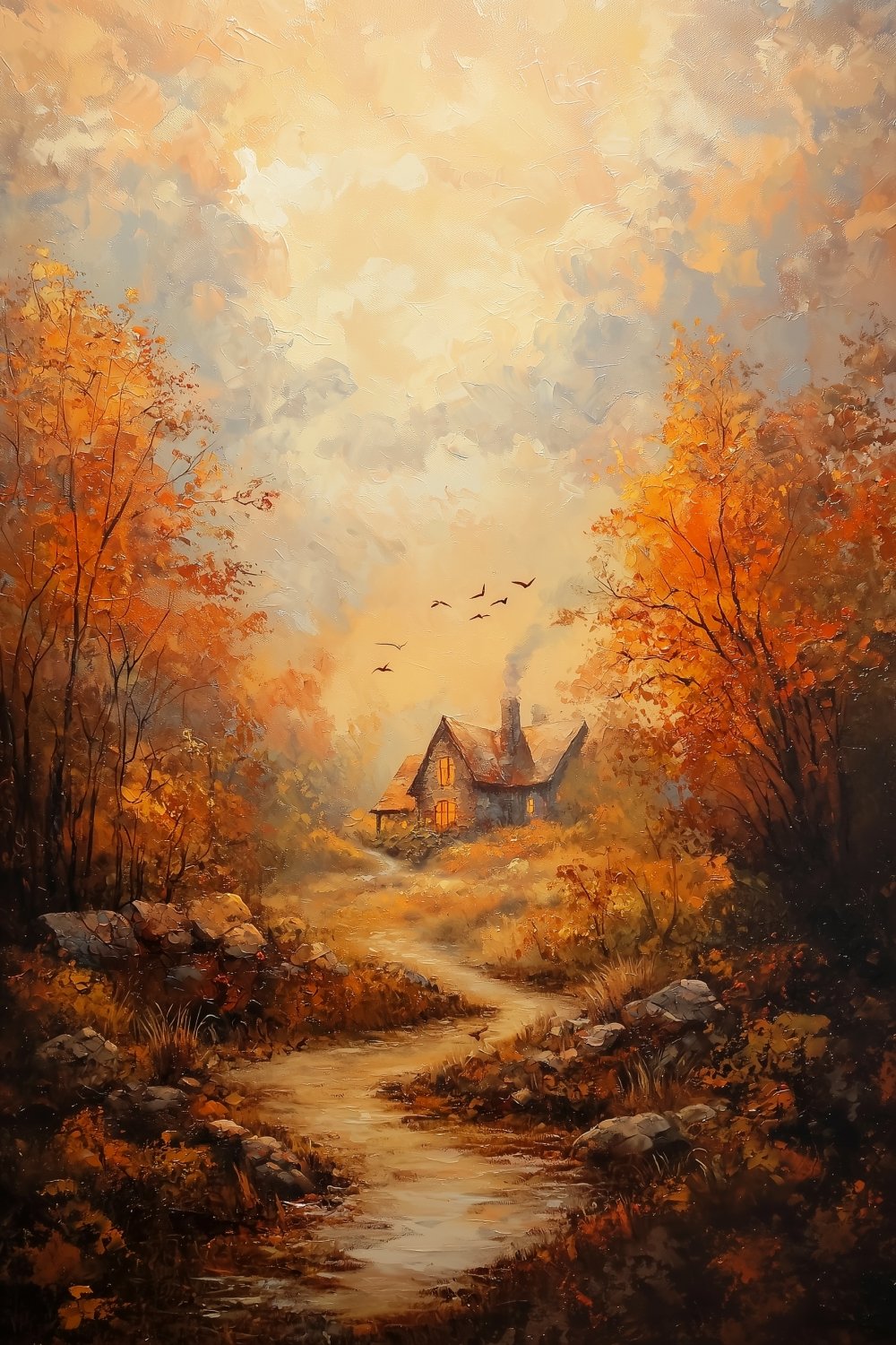 1250 Cottage Landscape