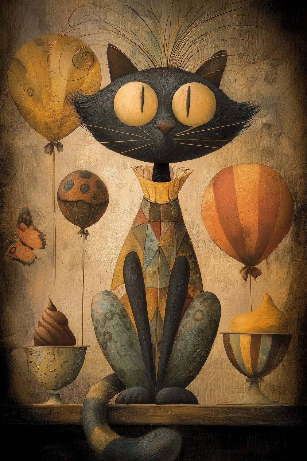049 Whimsy Big-Eyed Cat