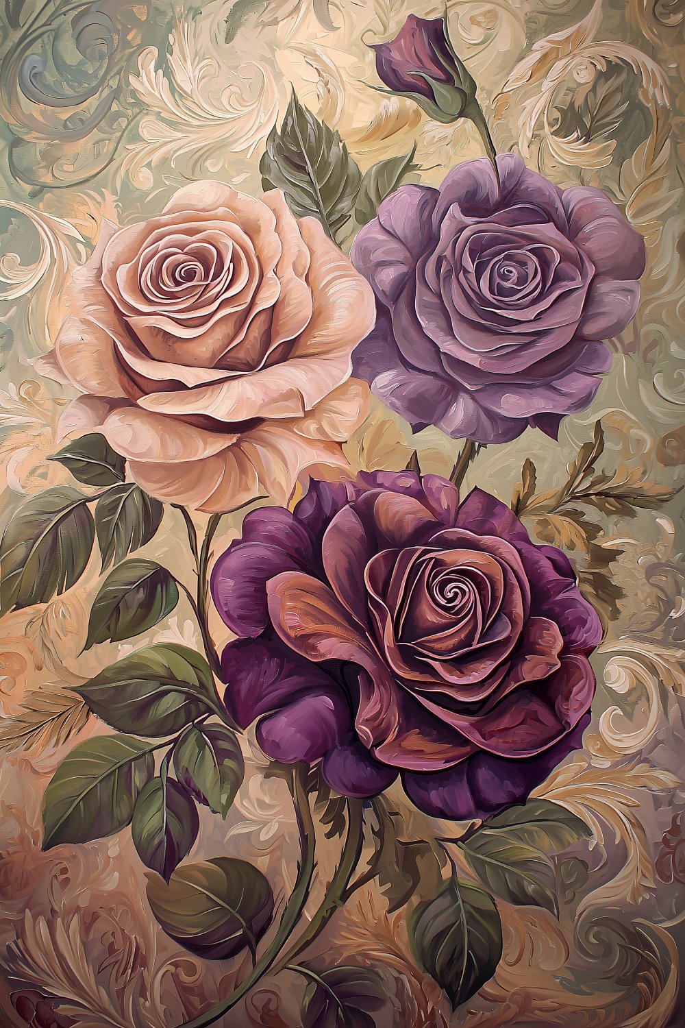 1053 Floral Curlies